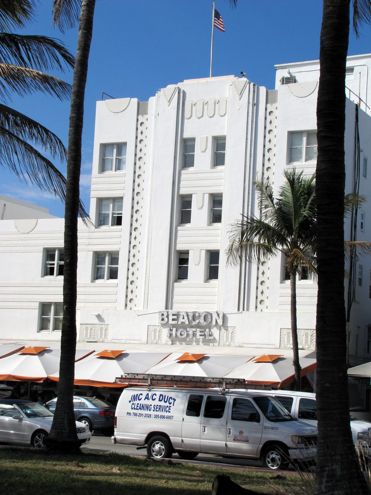 The Beacon Hotel on South Beach, not bad for a boutique