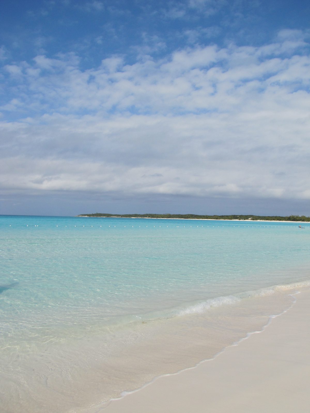 The beach at Half Moon Cay