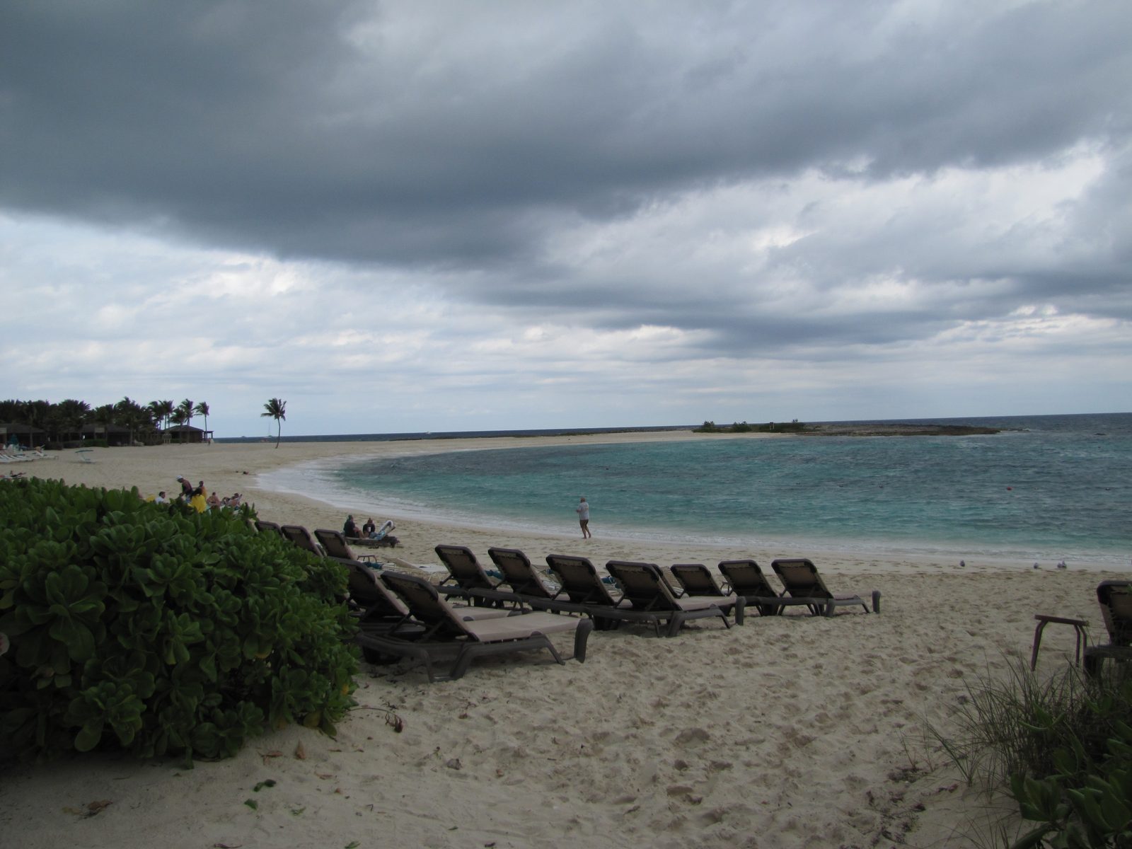 The beach at Atlantis