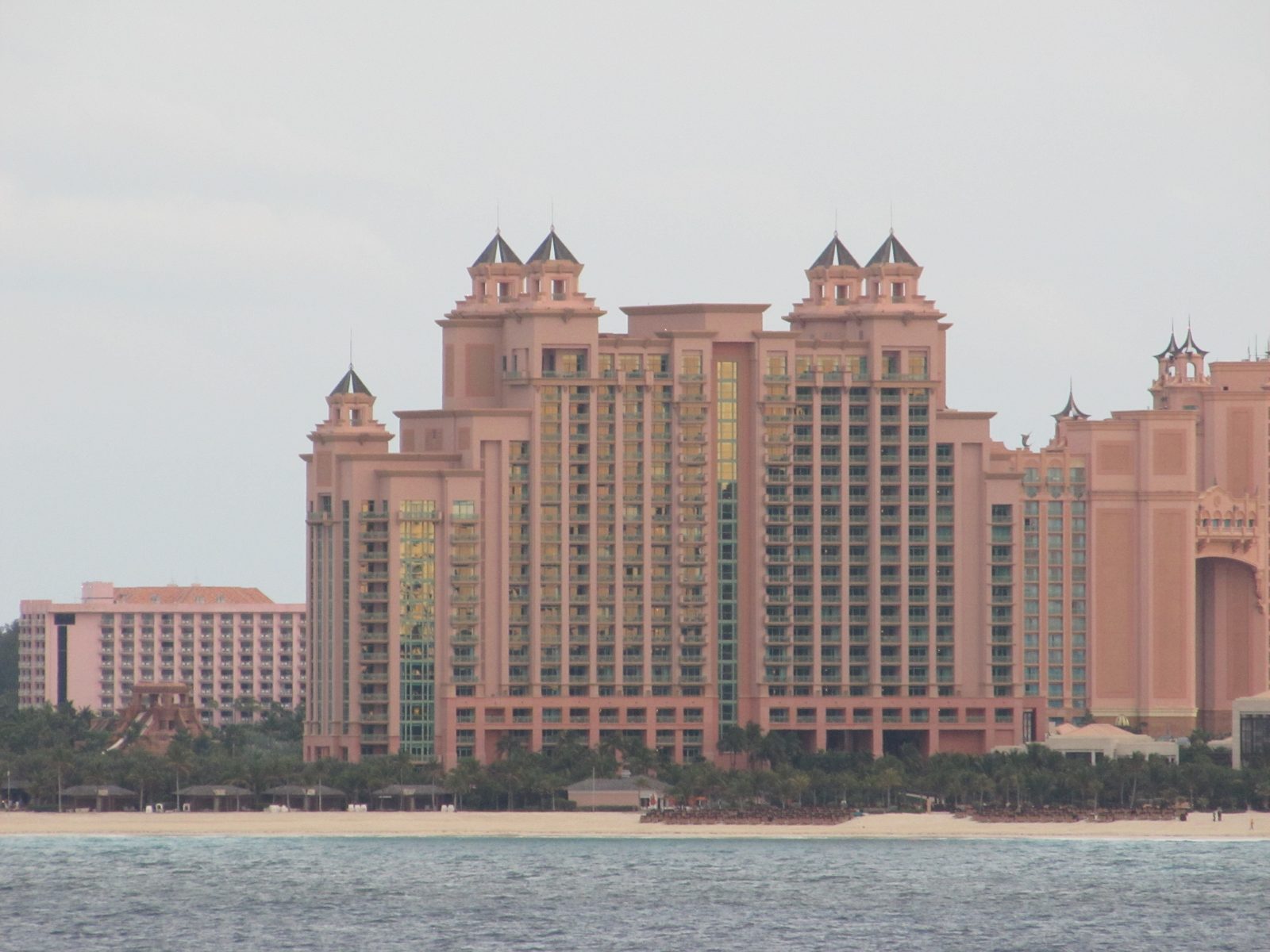 Atlantis from the Destiny as we sailed away