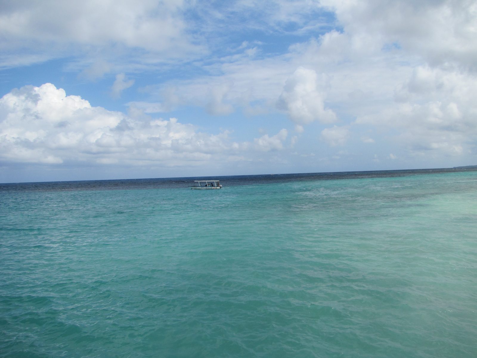 The water off Ocho Rios