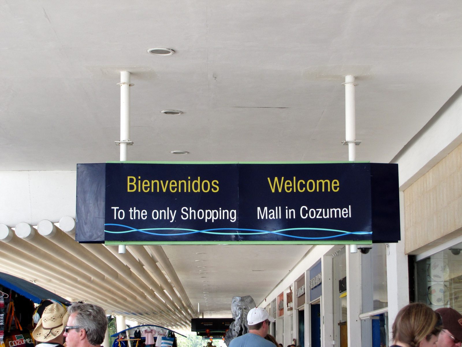 Welcome to the Cozumel shops