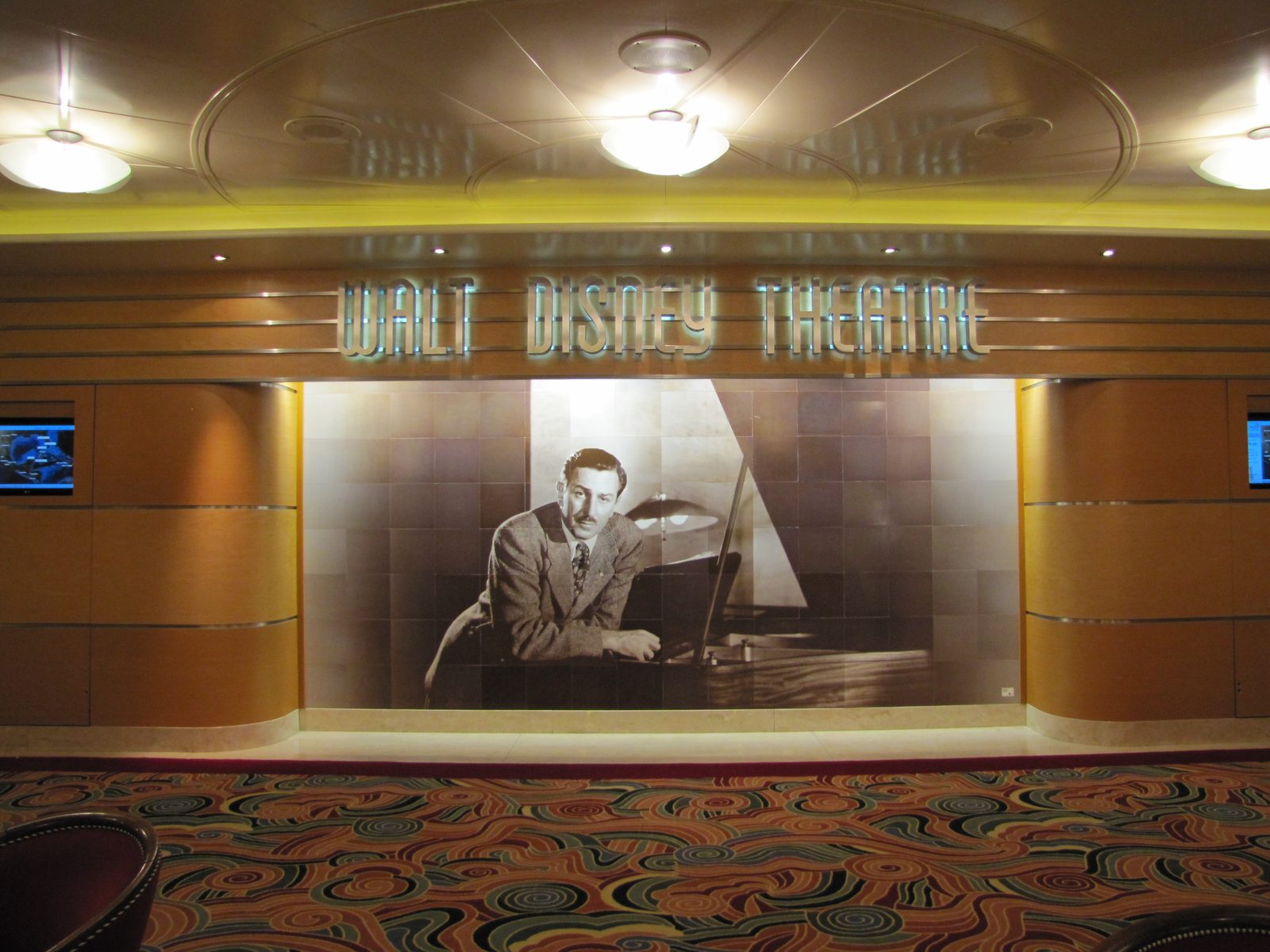 The Walt Disney Theatre on the Disney Magic