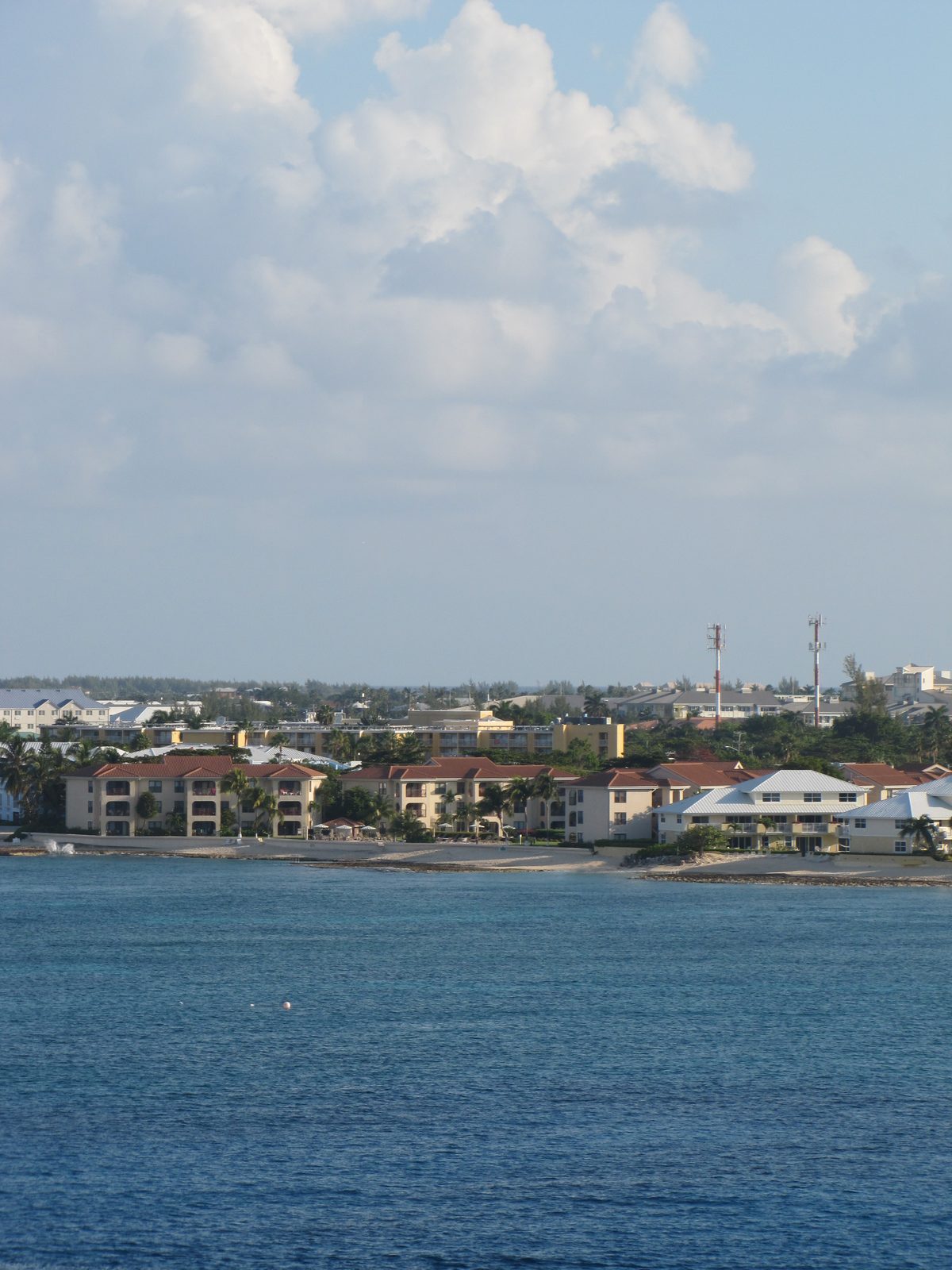 Grand Cayman from our verandah