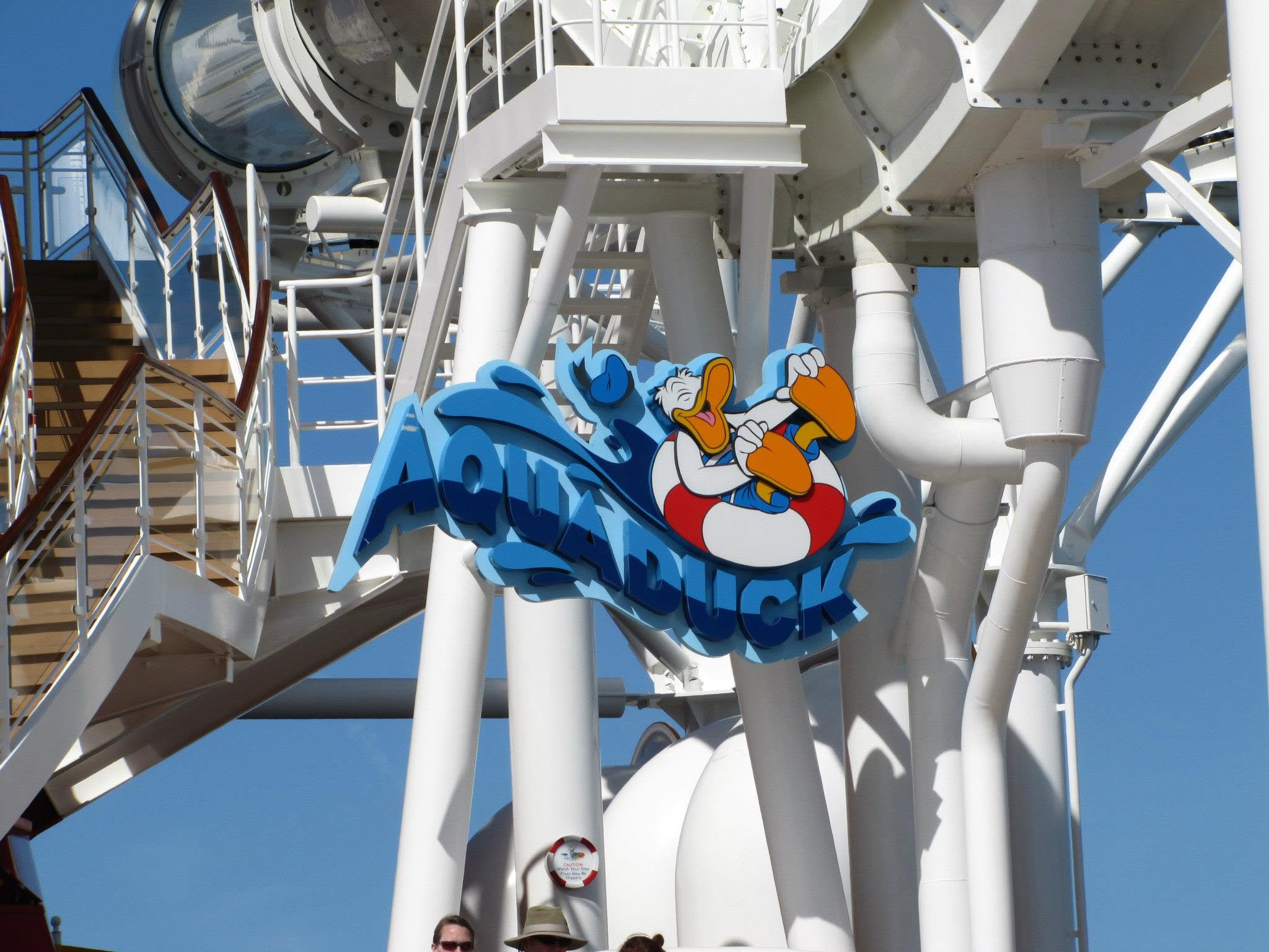 The AquaDuck on the Disney Dream