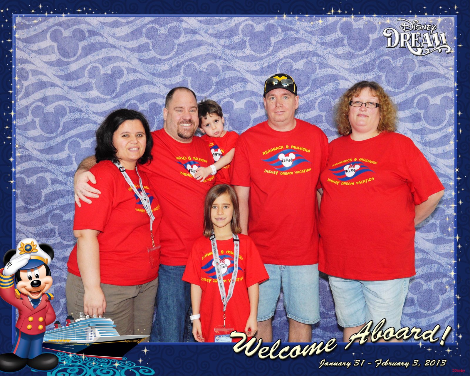 All six of us ready to sail away