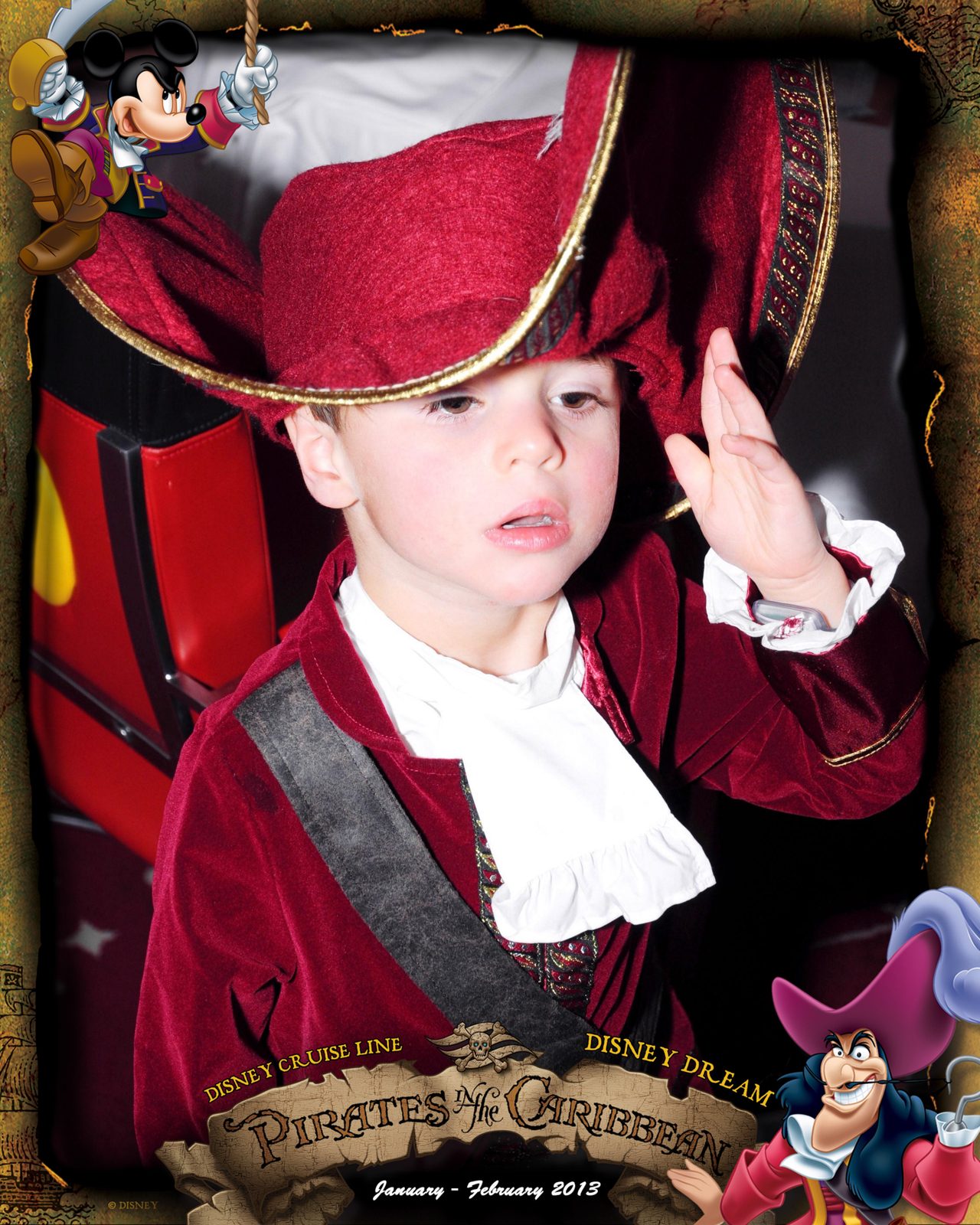 Thomas on Pirate Night