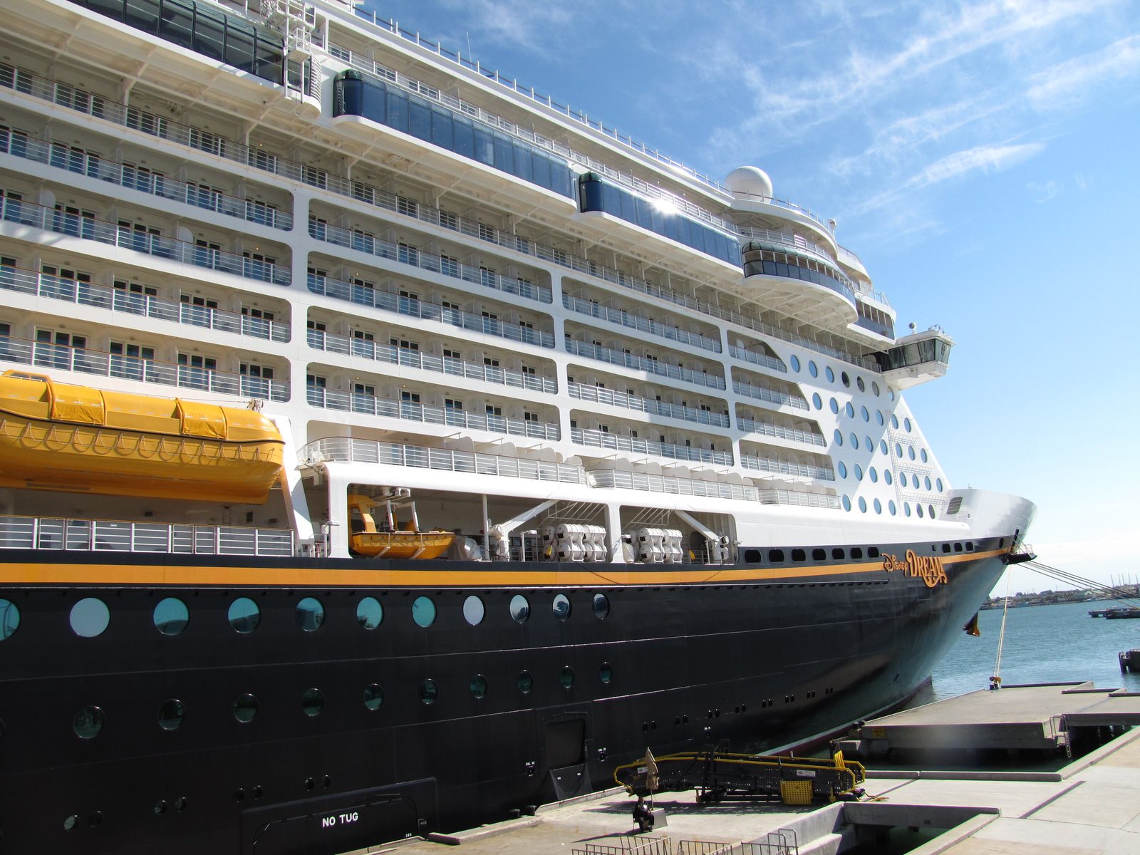 The Disney Dream at Port Canaveral
