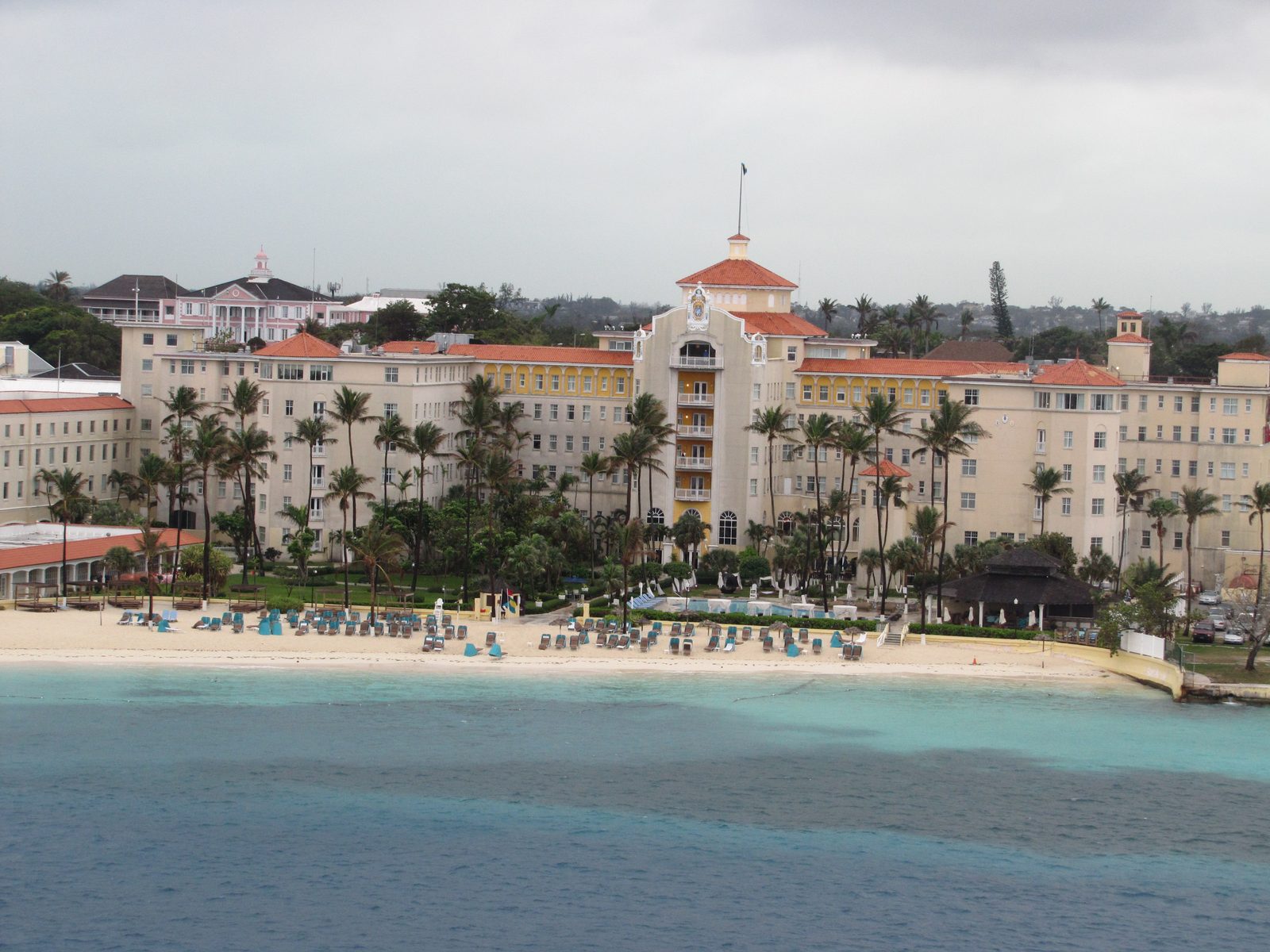 Atlantis Paradise Island as we arrived