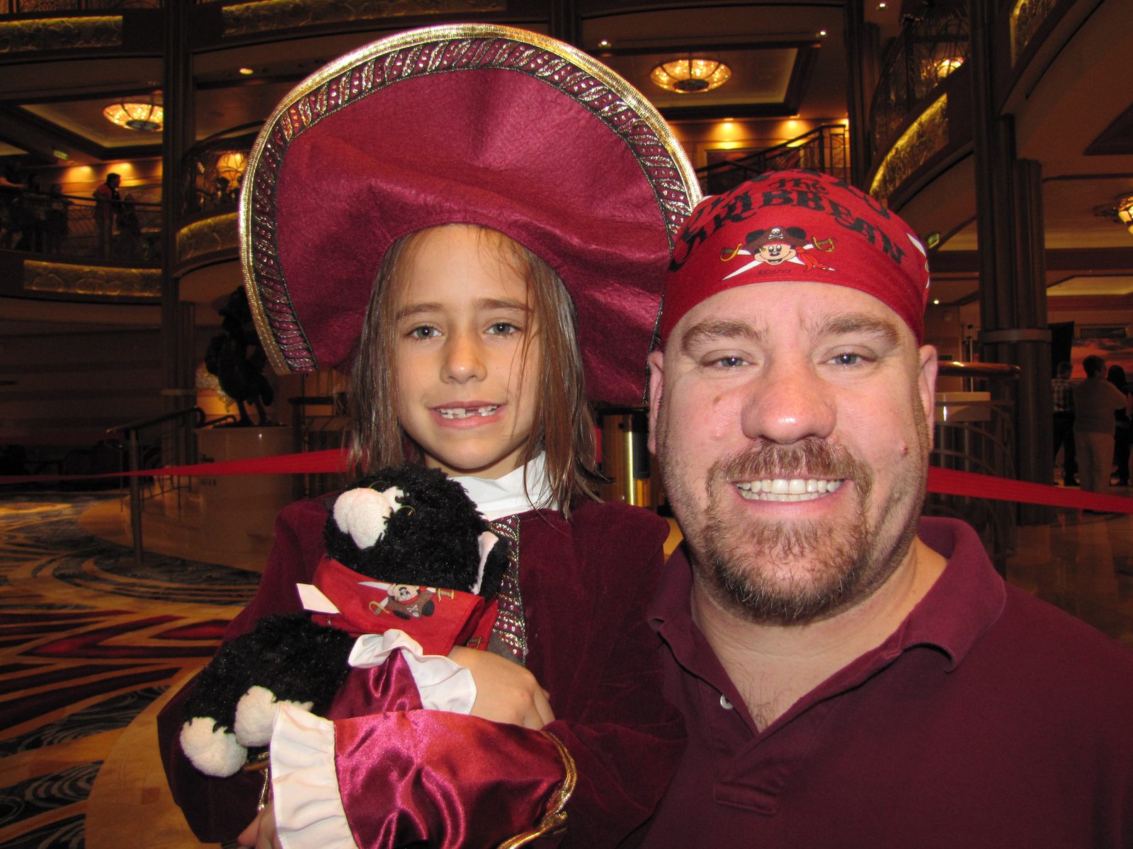 Lisa and Michael on Pirate Night