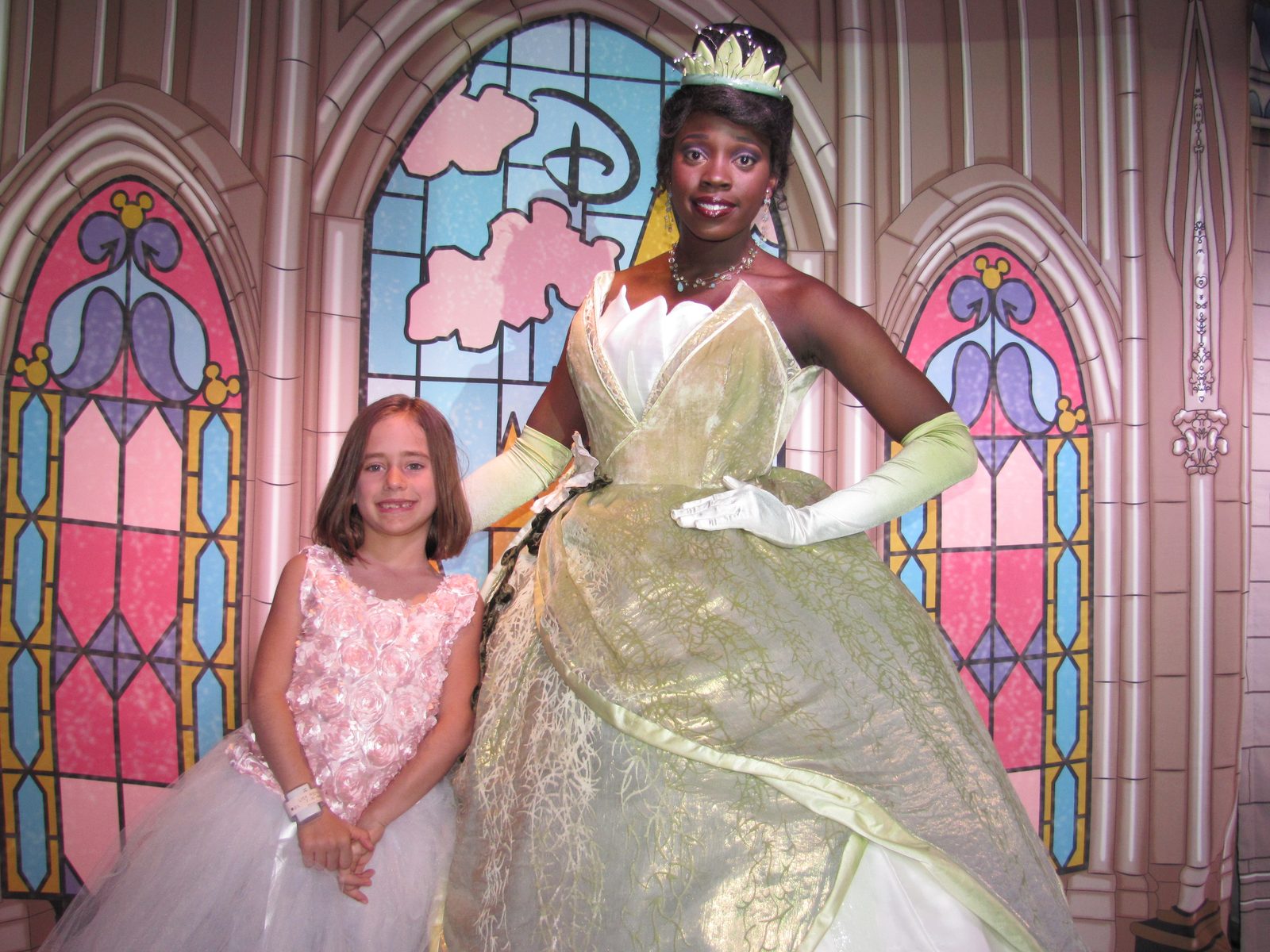 Lisa with Tiana on Formal Night