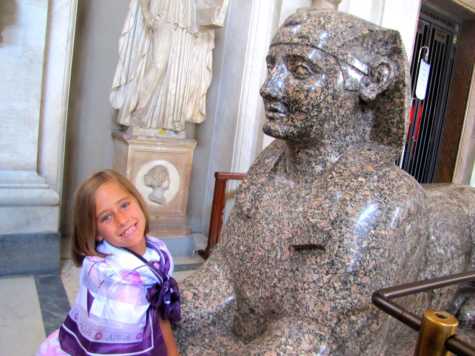A sphinx in the Vatican Museums