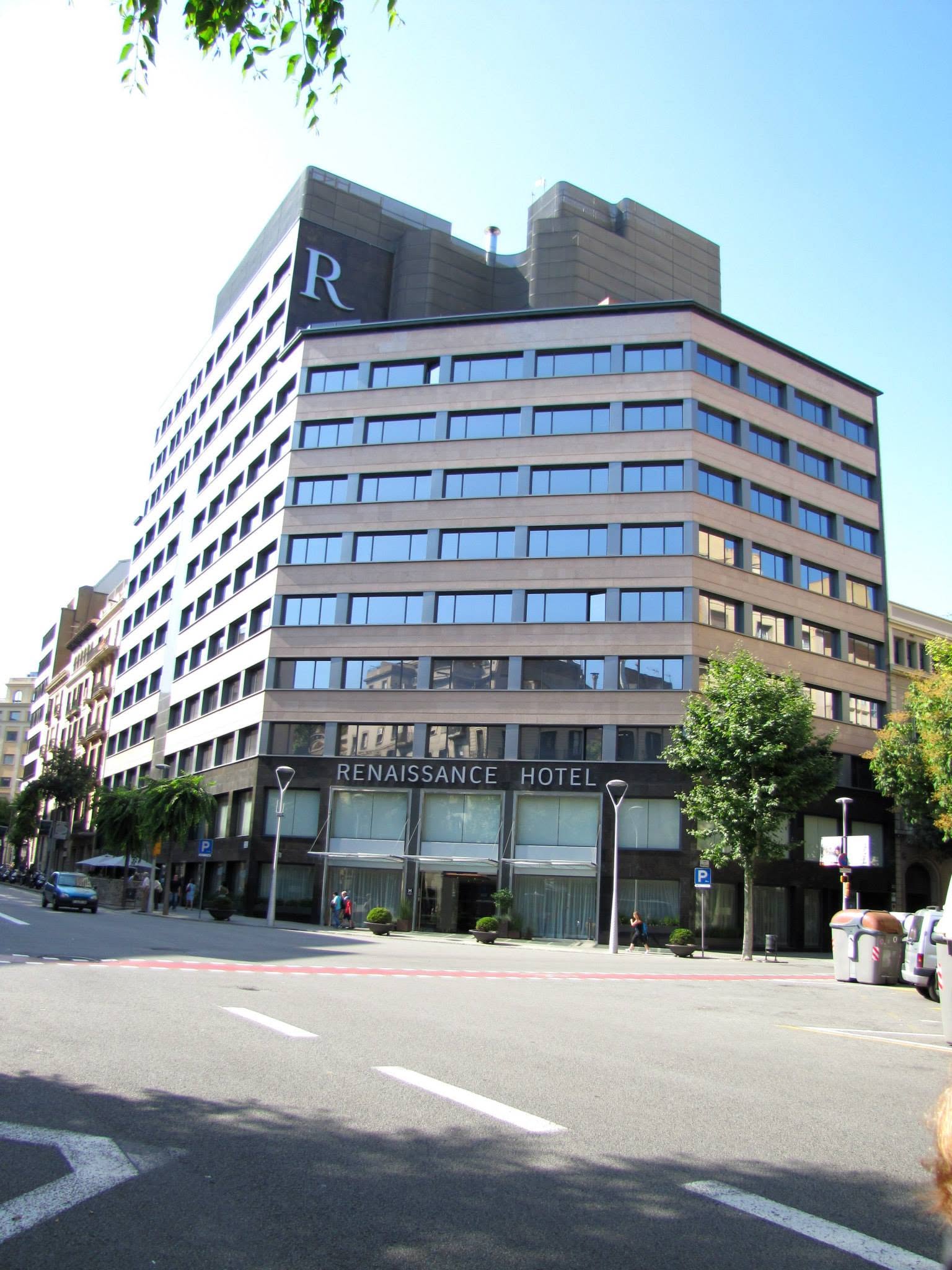 The Renaissance, our hotel in Barcelona