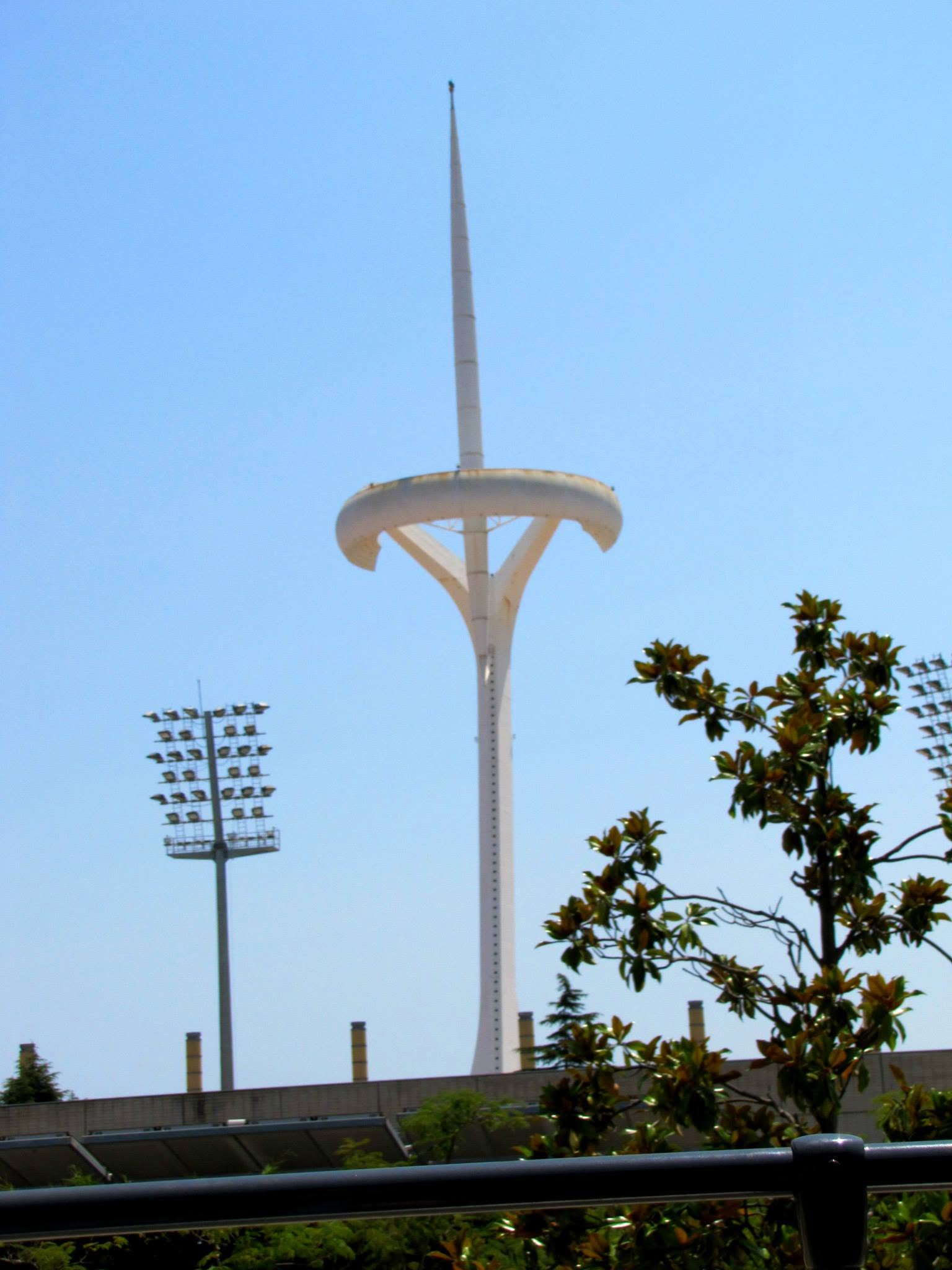 The communications tower on Olympic Hill