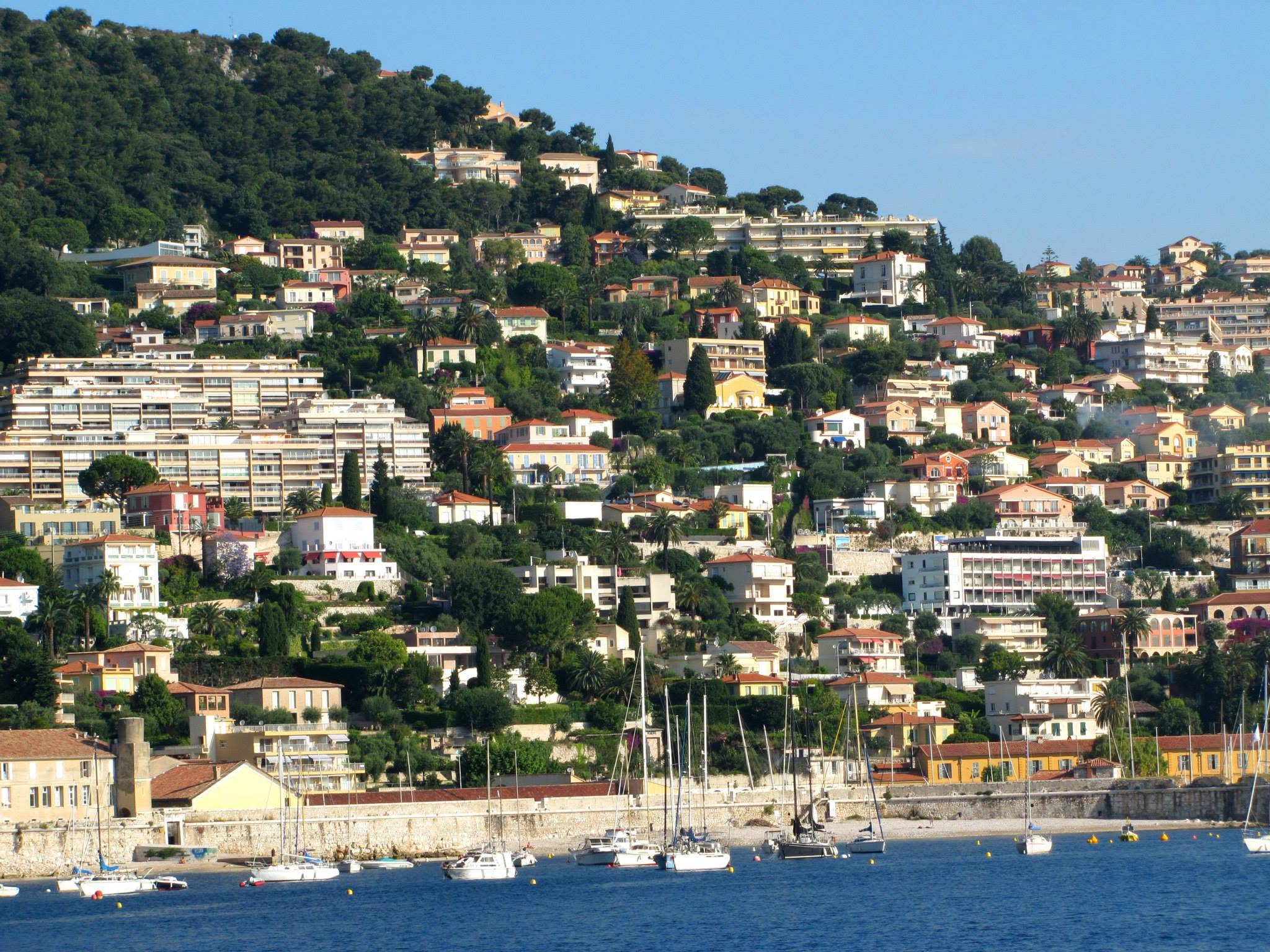 Villefranche from the tender
