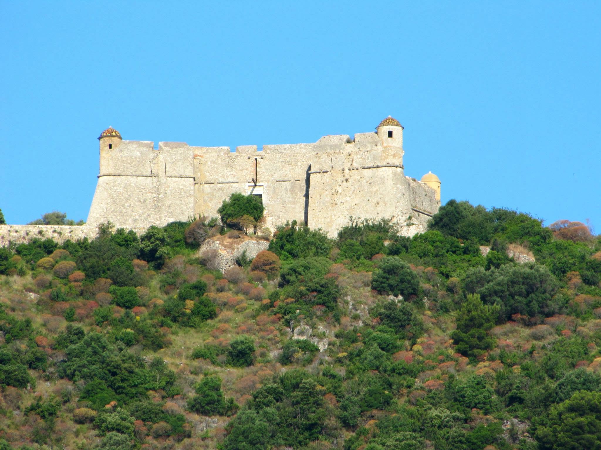 The fortification above Villefranche