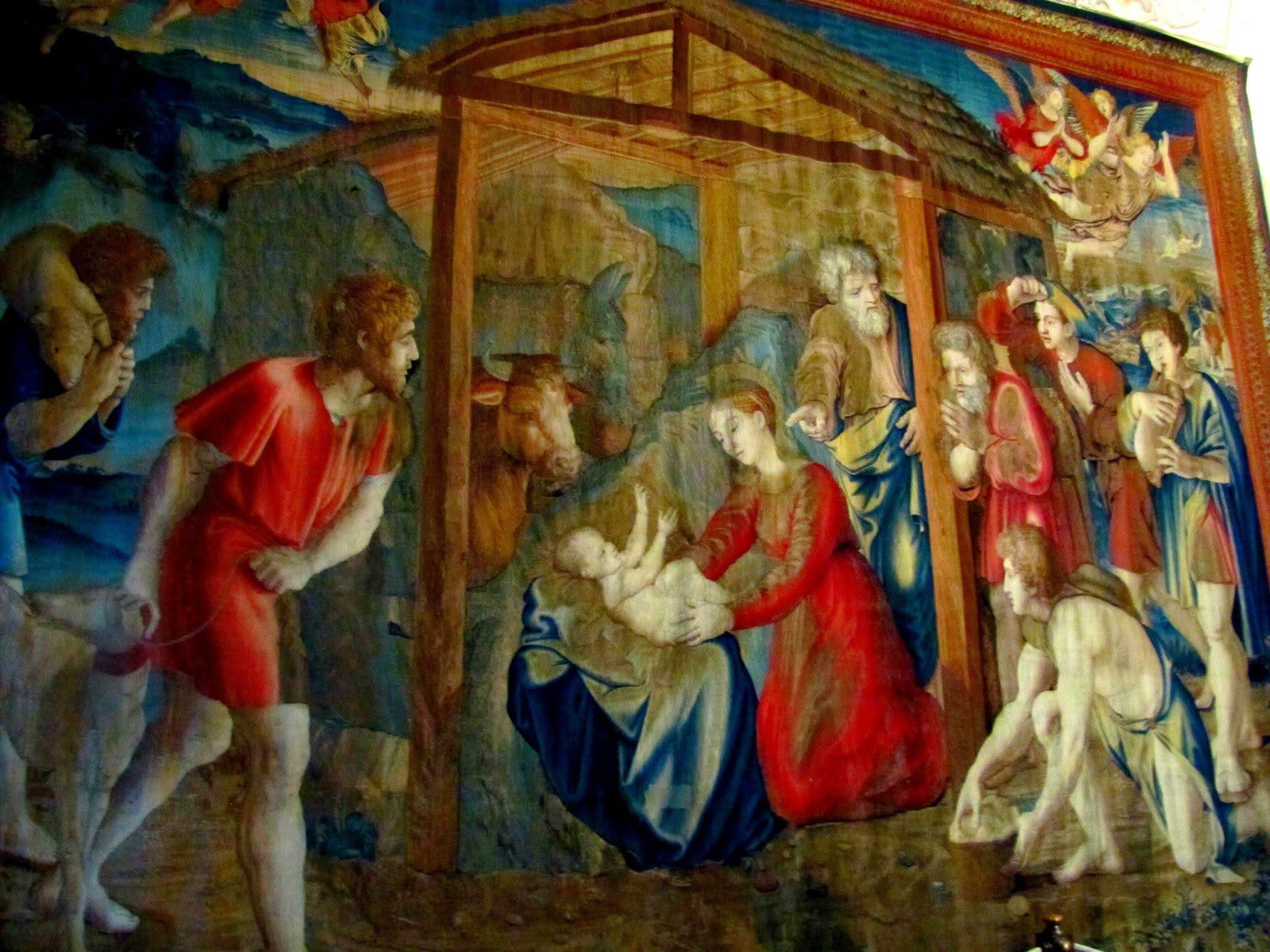 A tapestry in the Vatican Museums