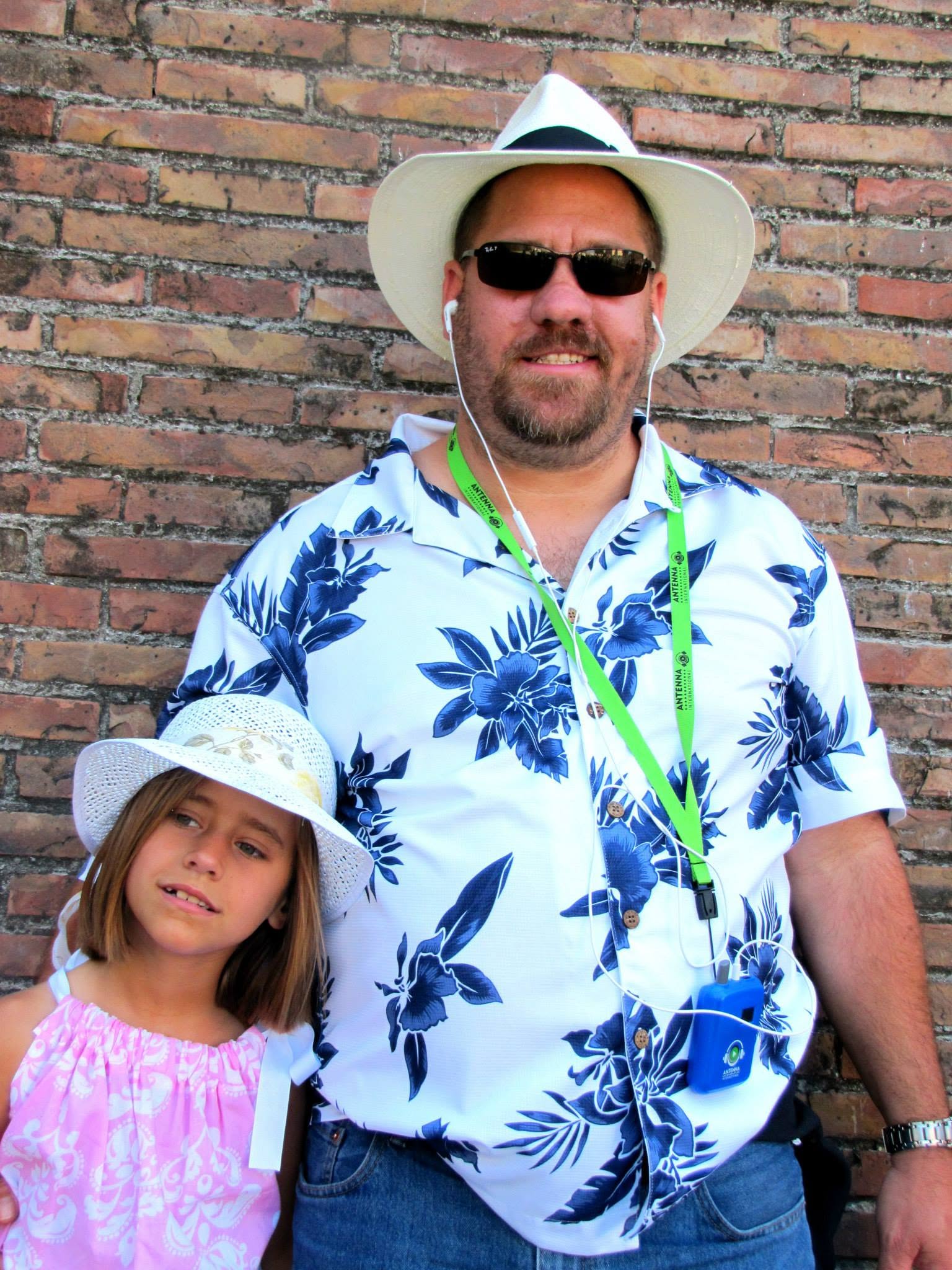 Lisa and Michael at the Vatican after a long hot day