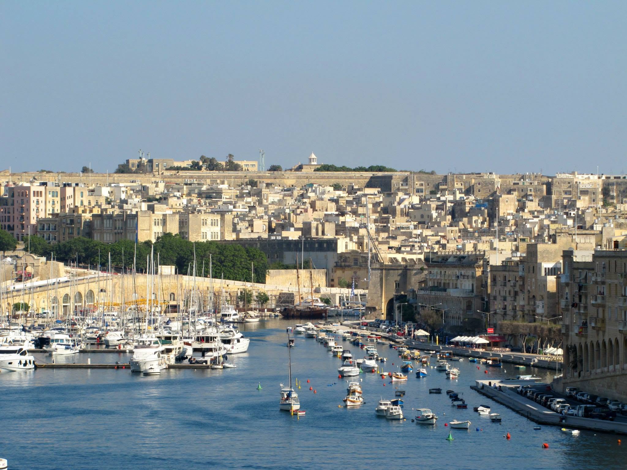 Saying goodbye to Malta as we left Valletta