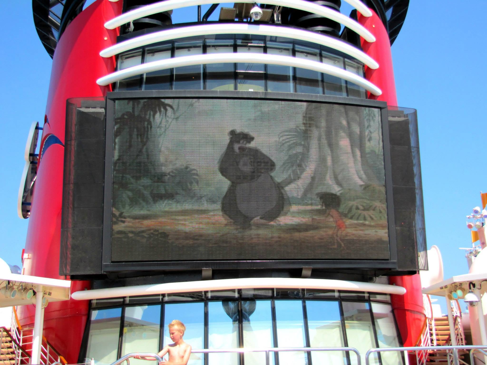 Jungle Book on Funnel Vision on our last sea day