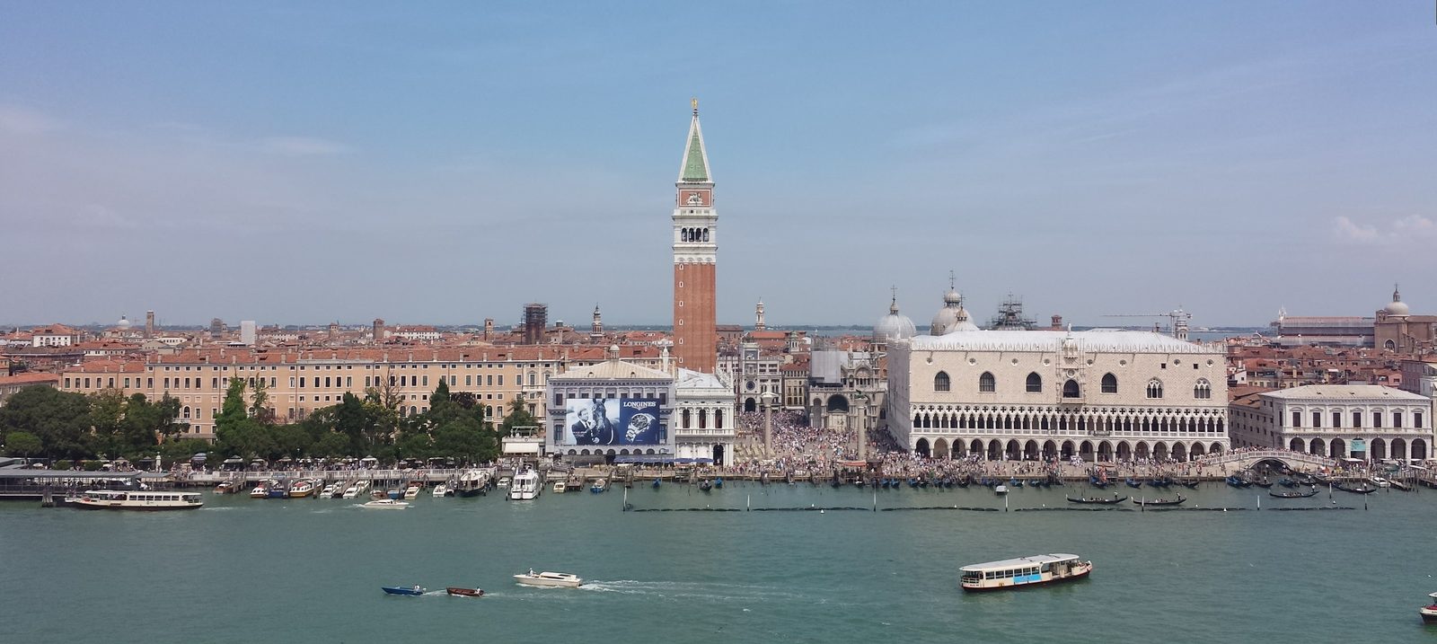 Doge's Palace and the Campanile from the ship