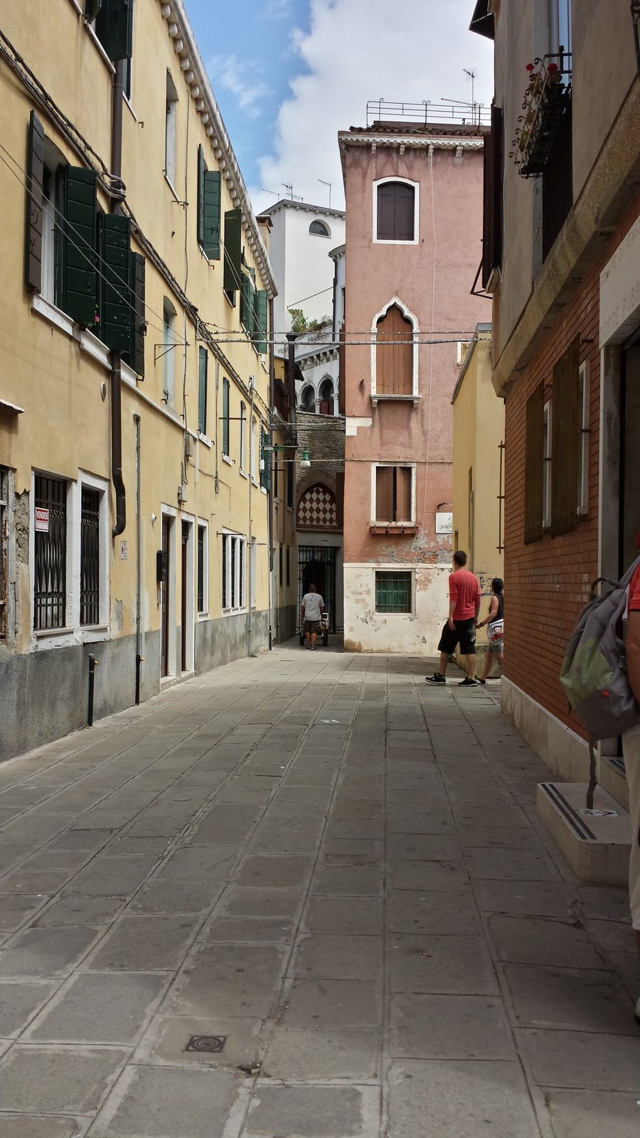 A quiet street in Venice