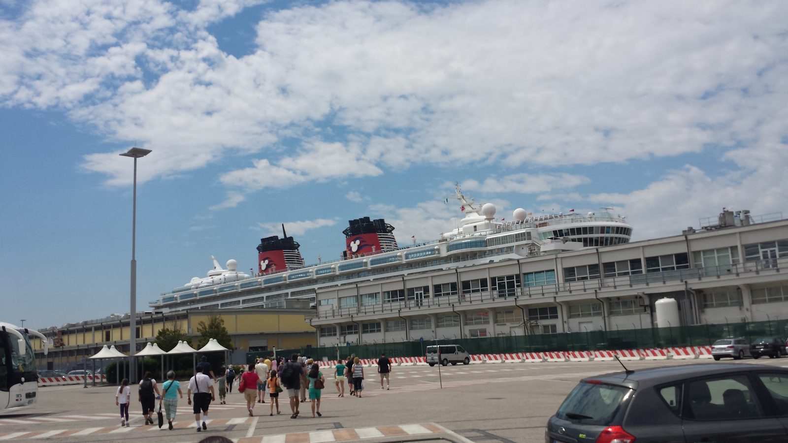 The Magic waiting for us back at port
