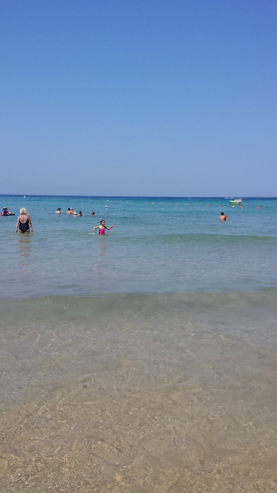 Swimming in the Mediterranean at Golden Sands