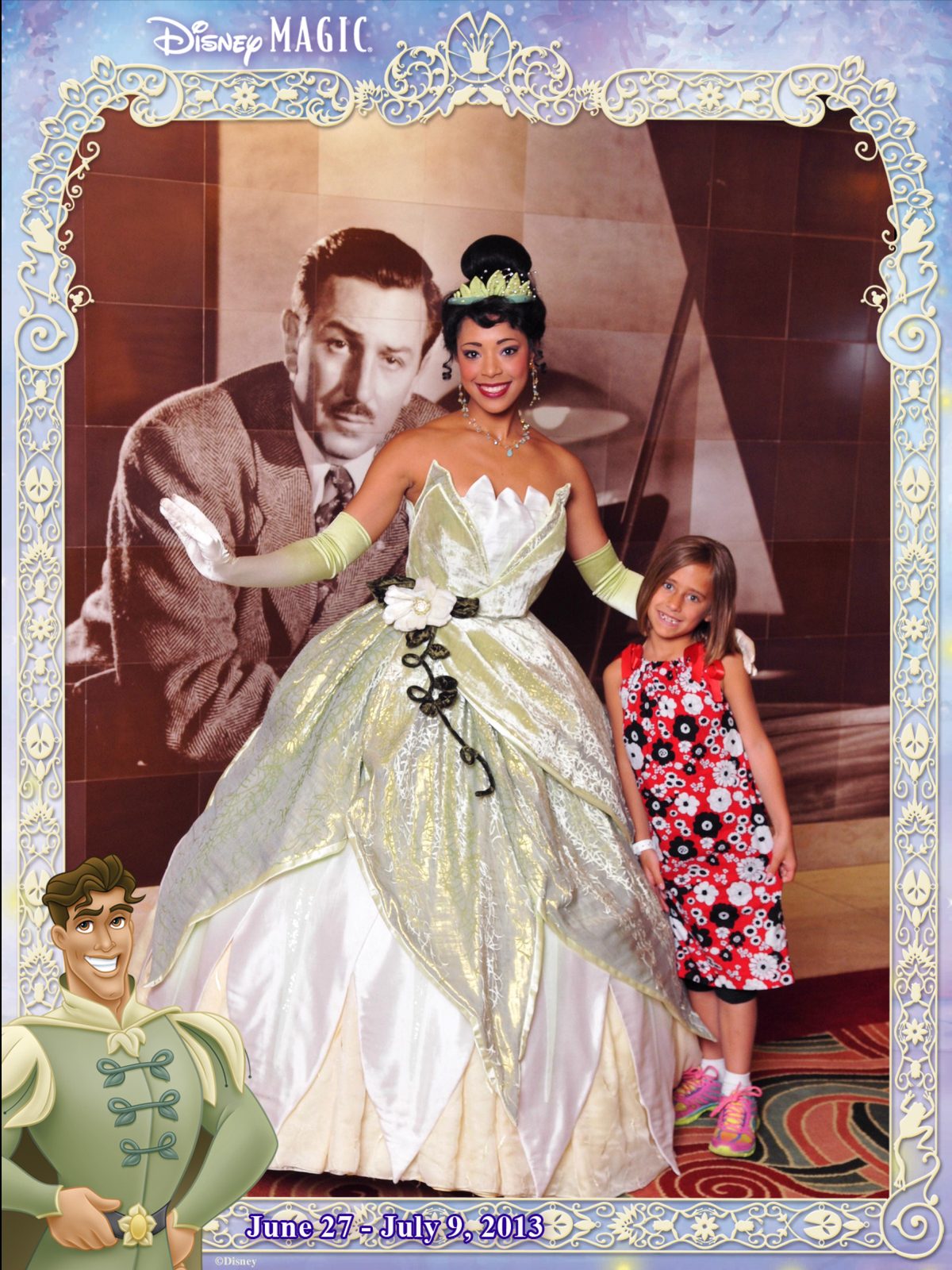 Lisa's Princess and the Frog portrait