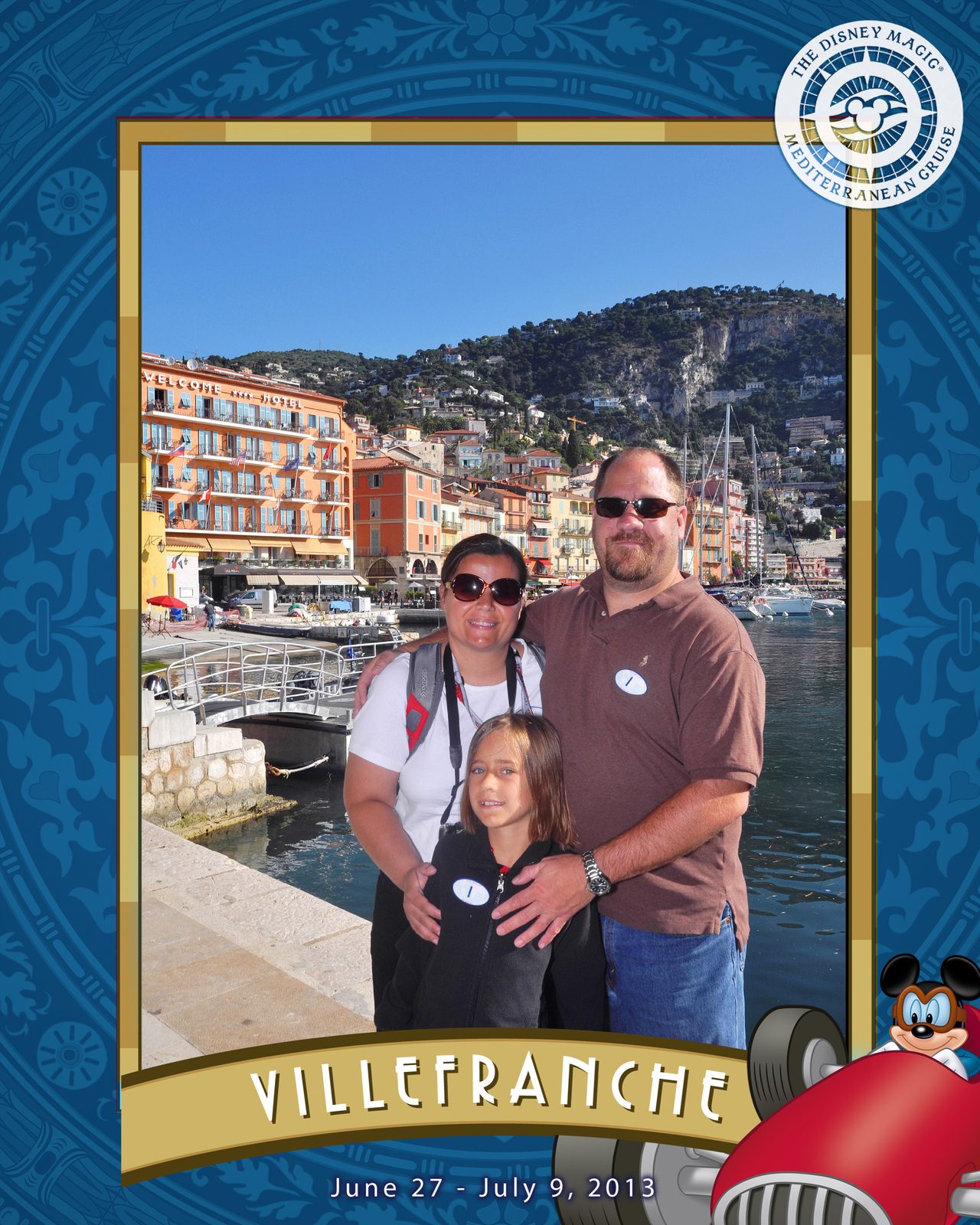 Portrait in Villefranche