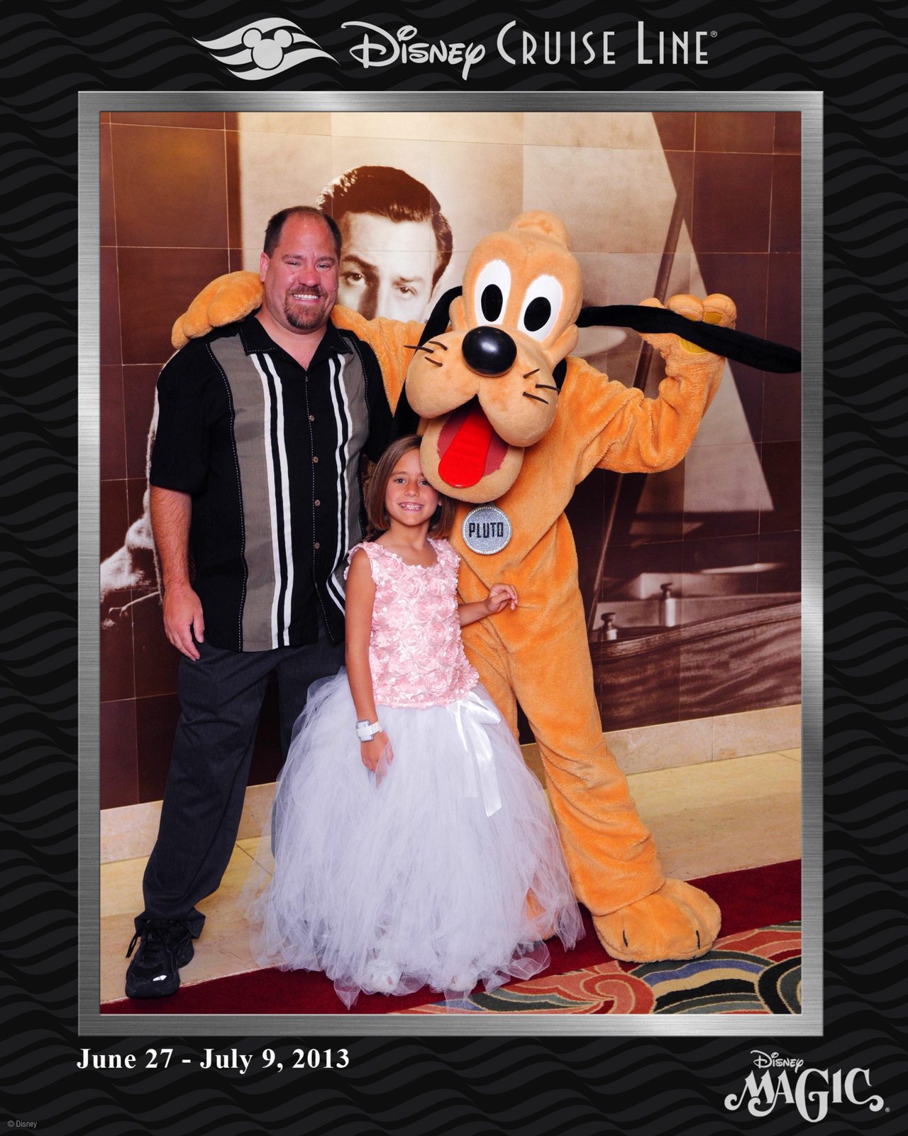 Michael, Lisa and Pluto on formal night