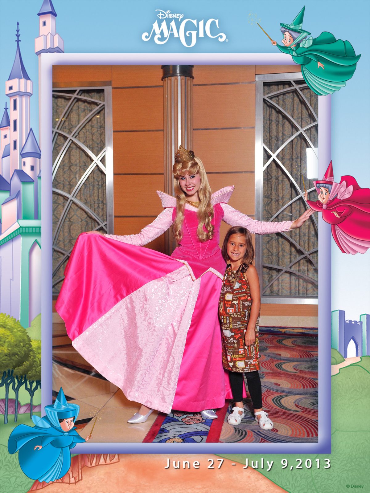 Aurora and Lisa at the Princess Gathering