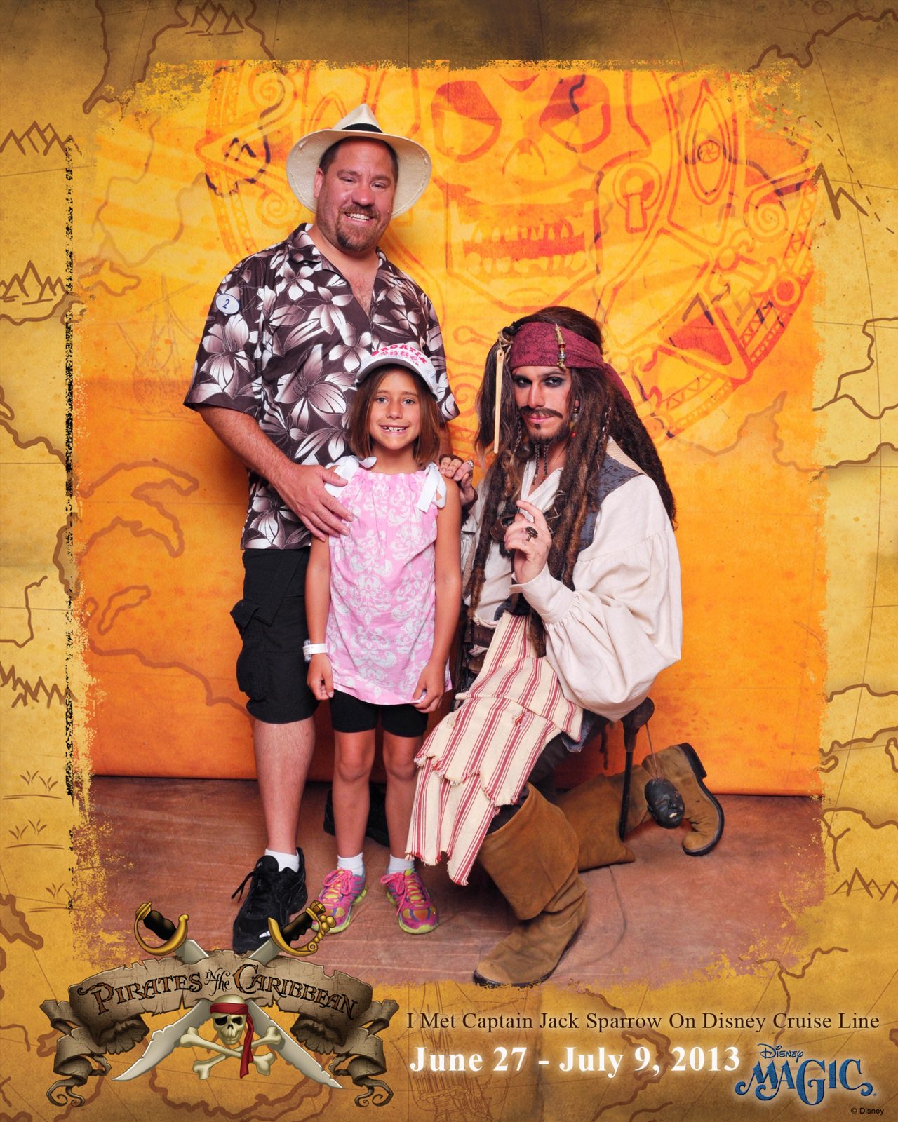 Lisa meets Jack Sparrow