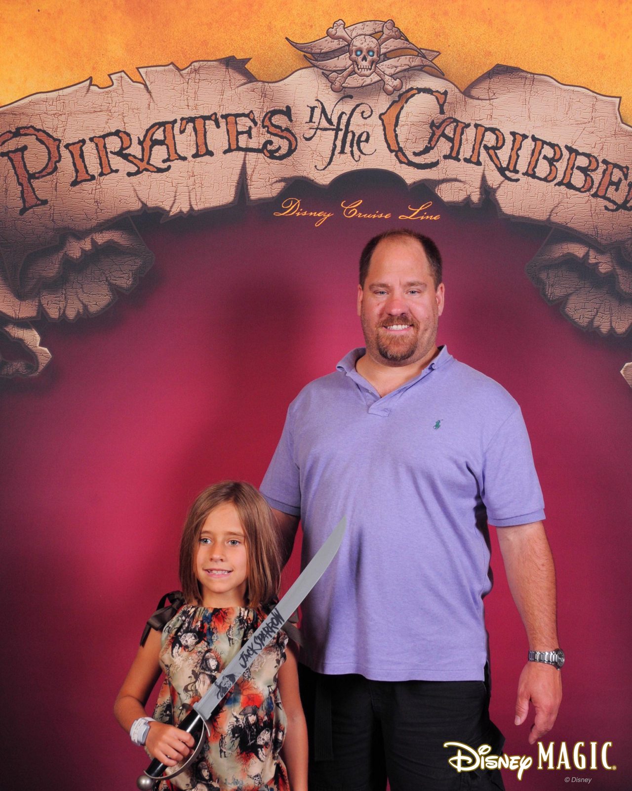 Lisa and Michael on Pirate Night