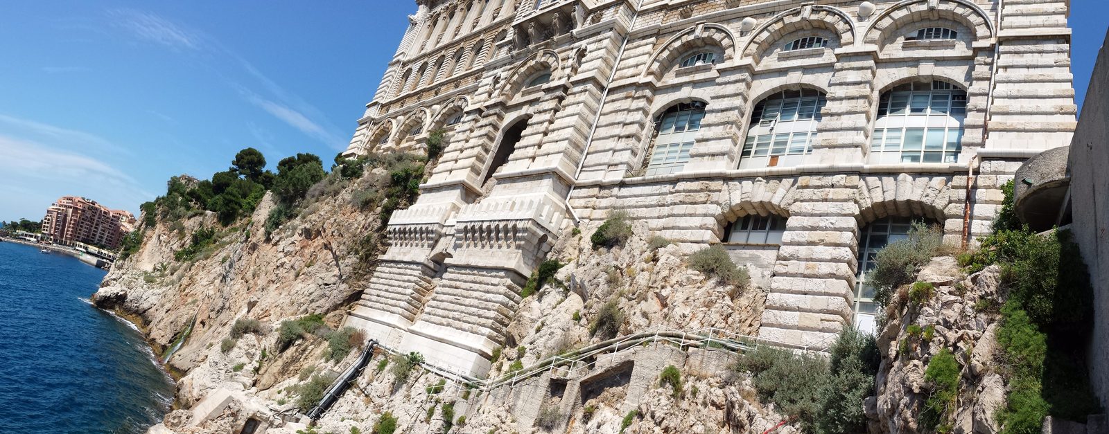 The Oceanographic Museum on the rock