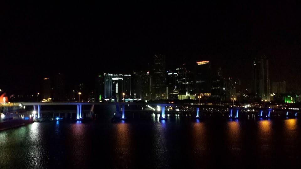 Docking back in Miami before dawn