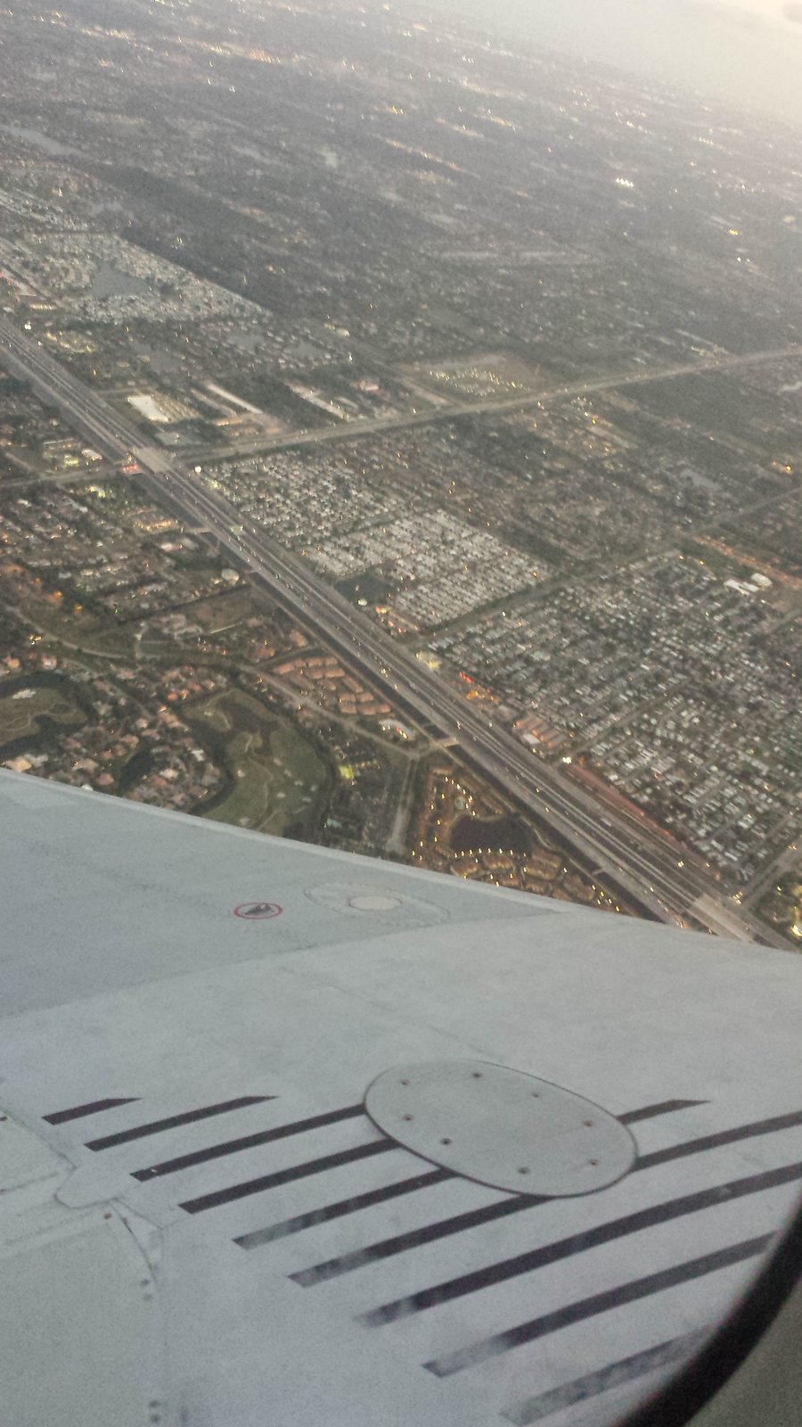Descending into Fort Lauderdale