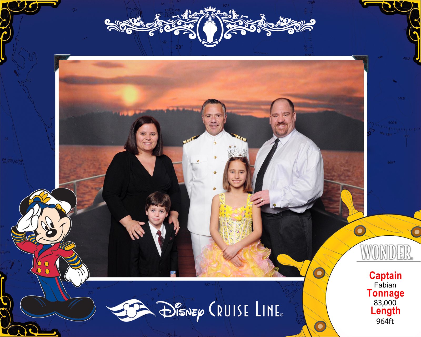 All of us with the captain of the Wonder