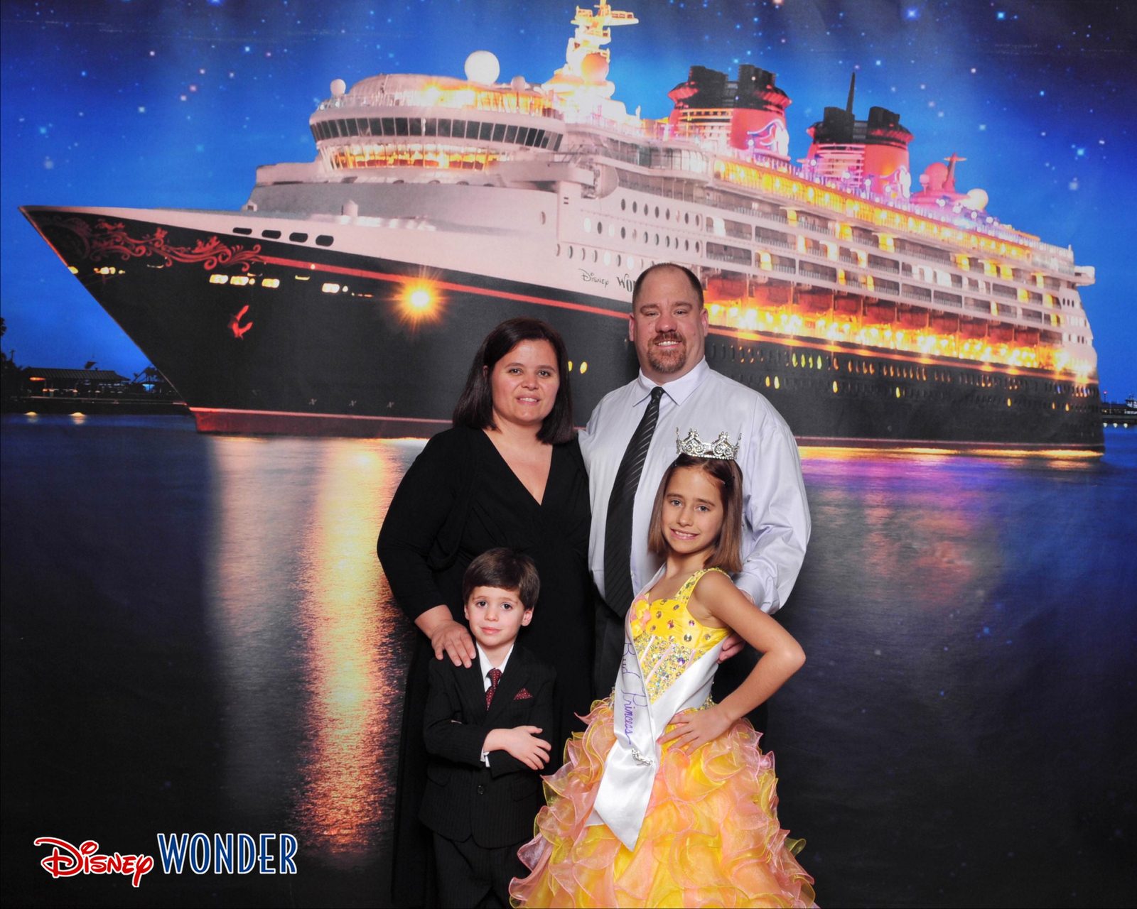 The four of us in front of the Wonder