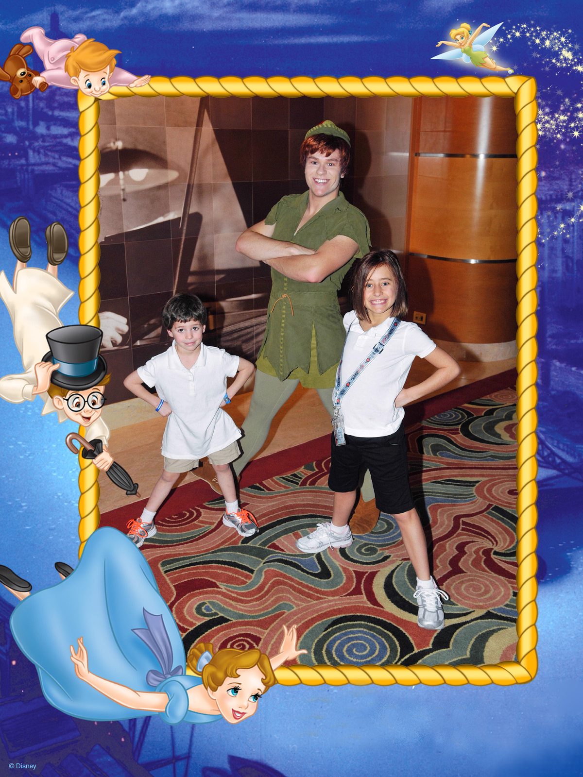 Thomas, Peter Pan and Lisa