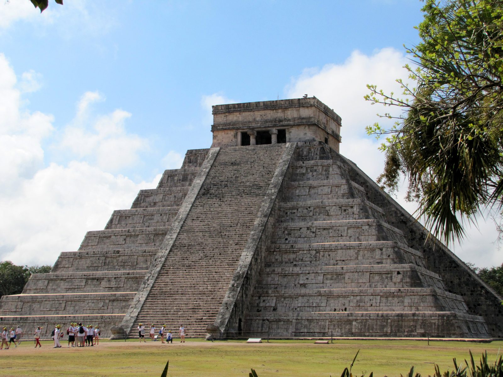 El Castillo up close at Chichen Itza