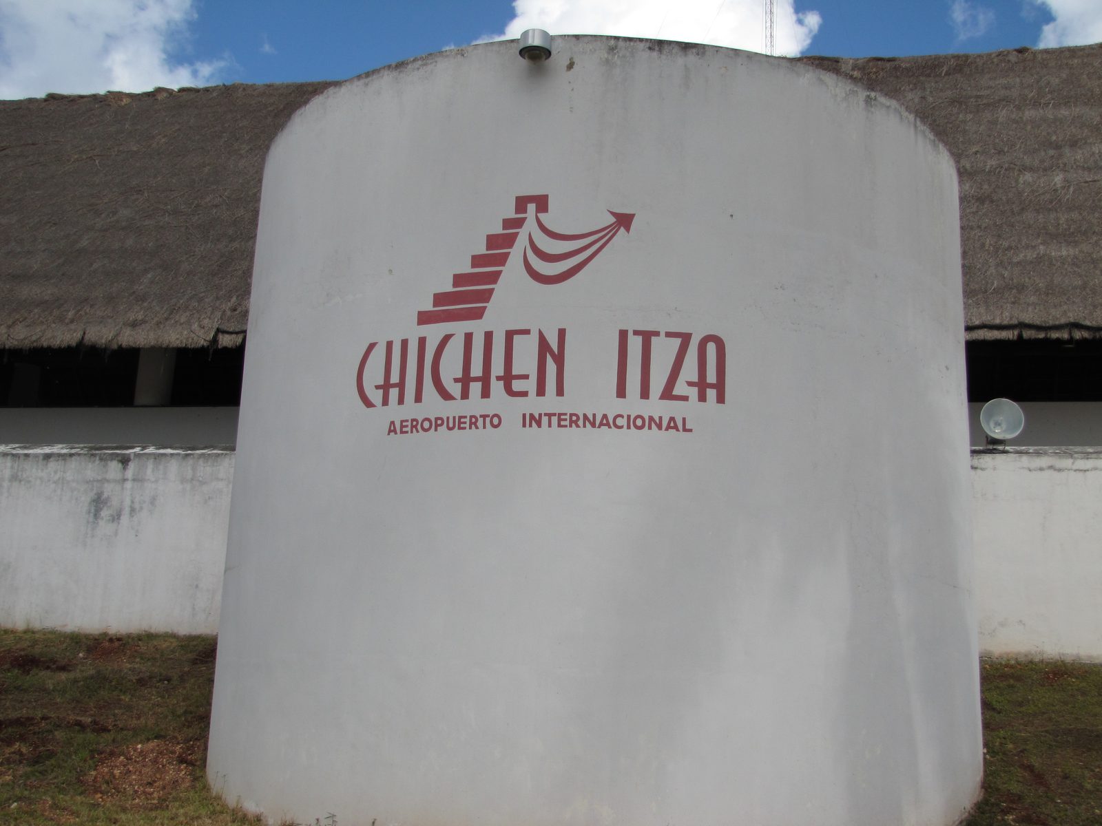 The Chichen Itza airport where our Cessna landed
