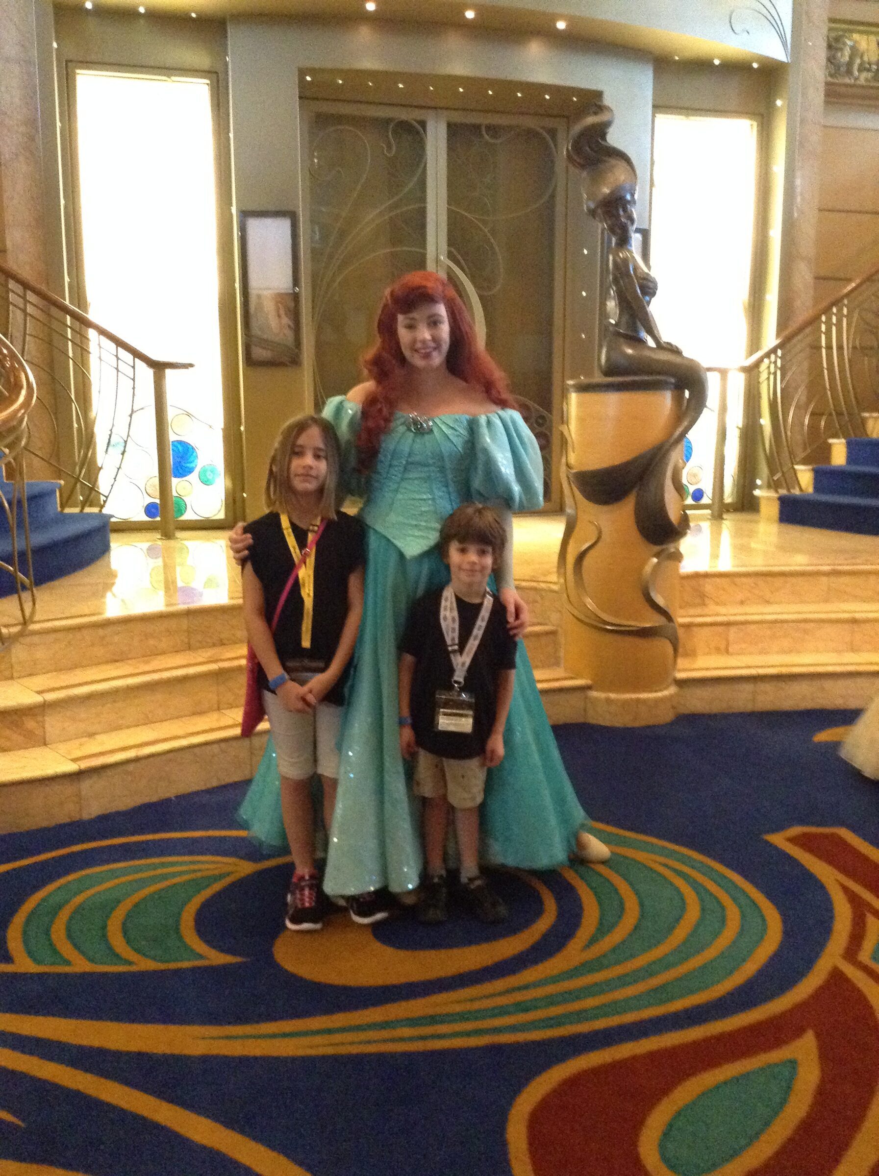 Lisa and Thomas with Ariel