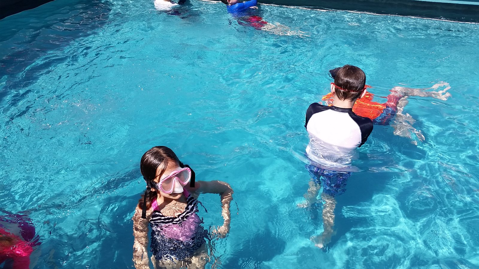 They found the pool on the Disney Wonder