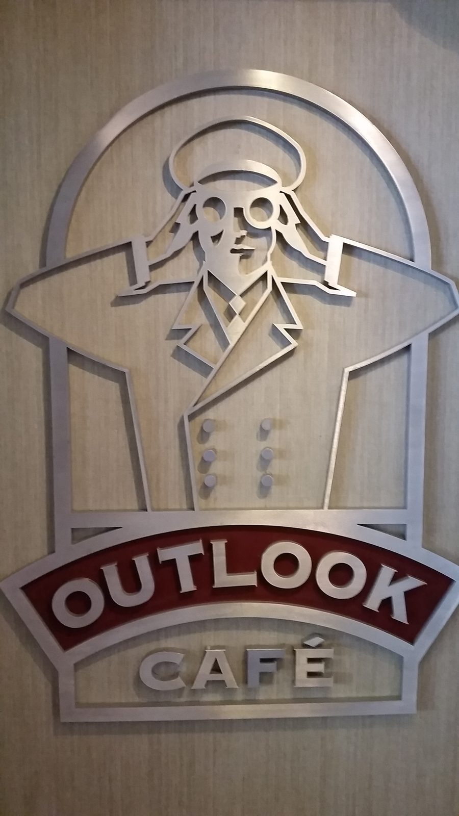 Outlook Cafe on the Disney Wonder