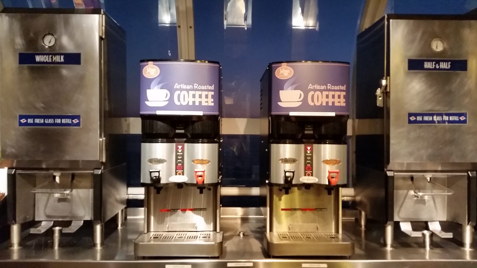 Coffee 24/7 on the Disney Wonder