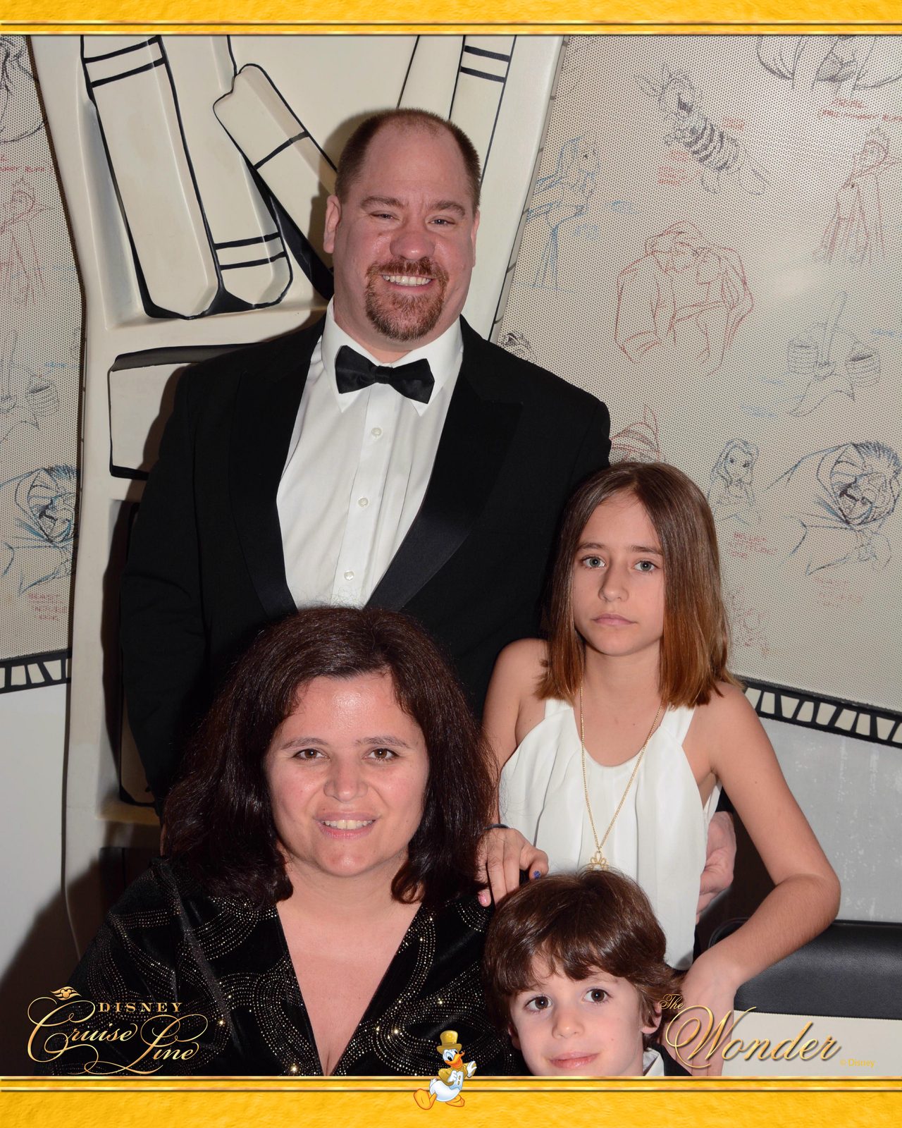 Dressed up before Animator's Palate