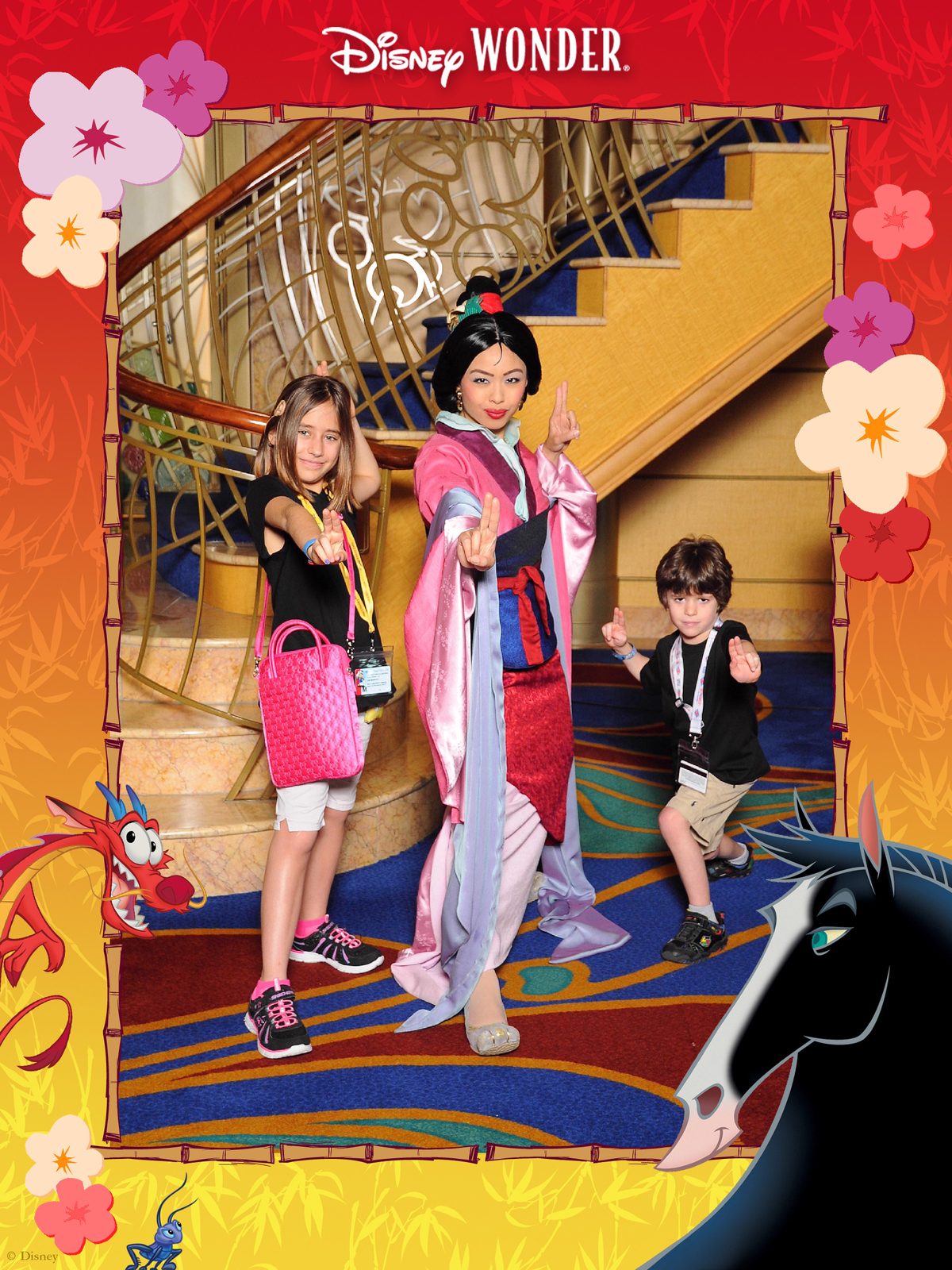 Meeting Mulan on the ship