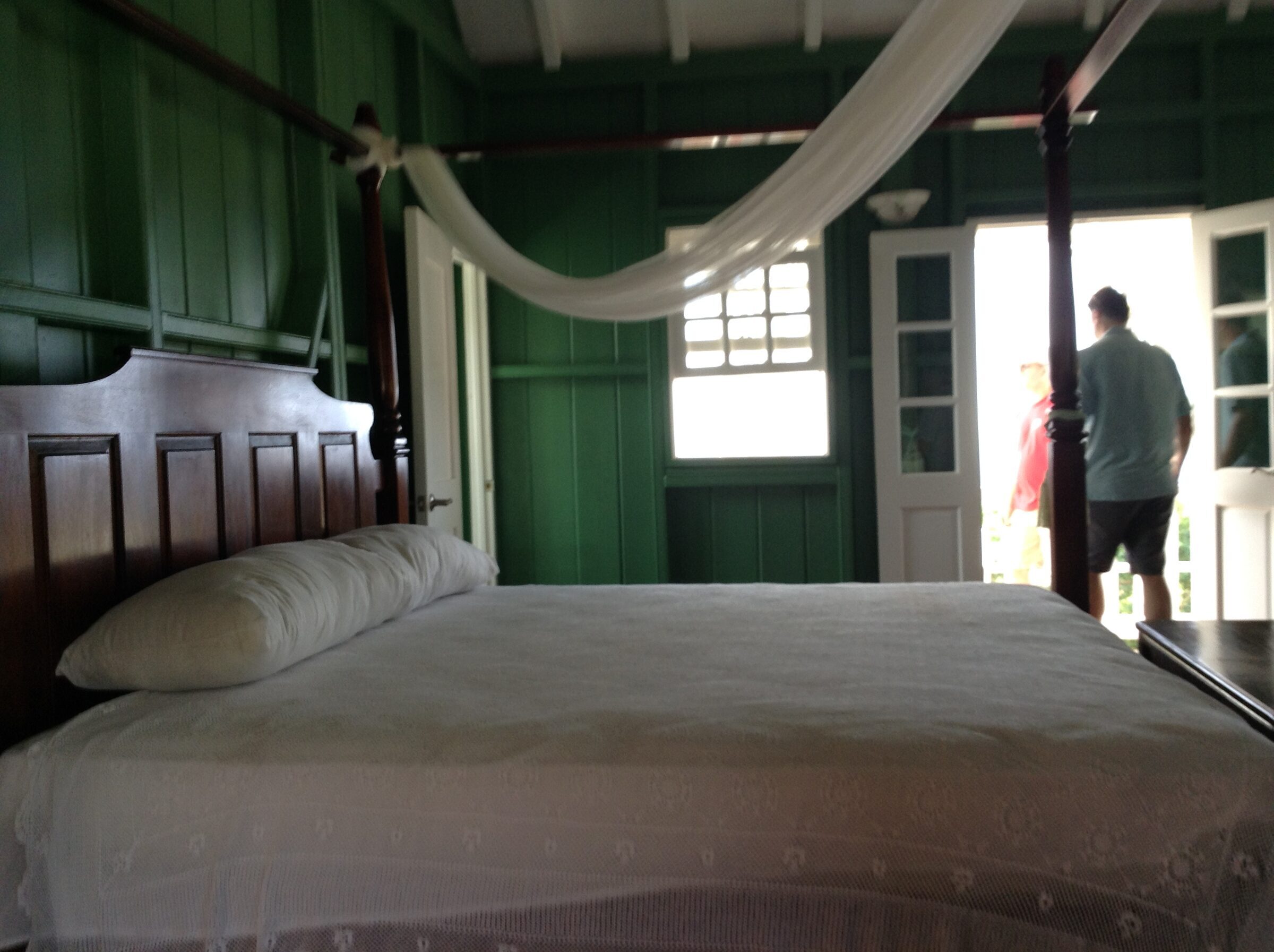 A bedroom at Fairview Great House