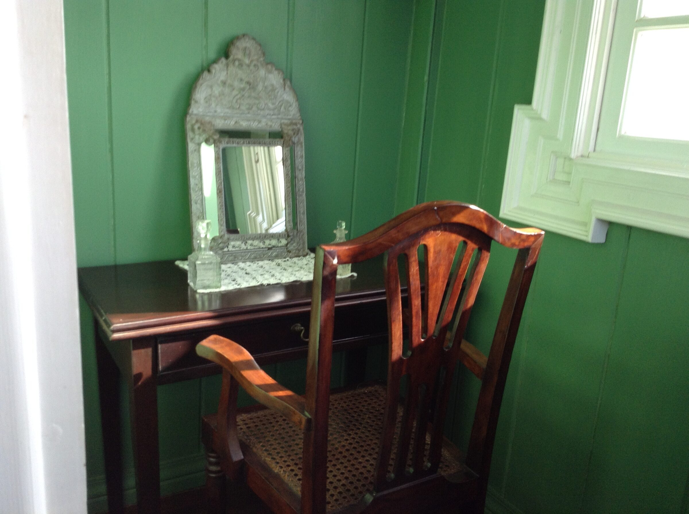 A vanity at Fairview Great House